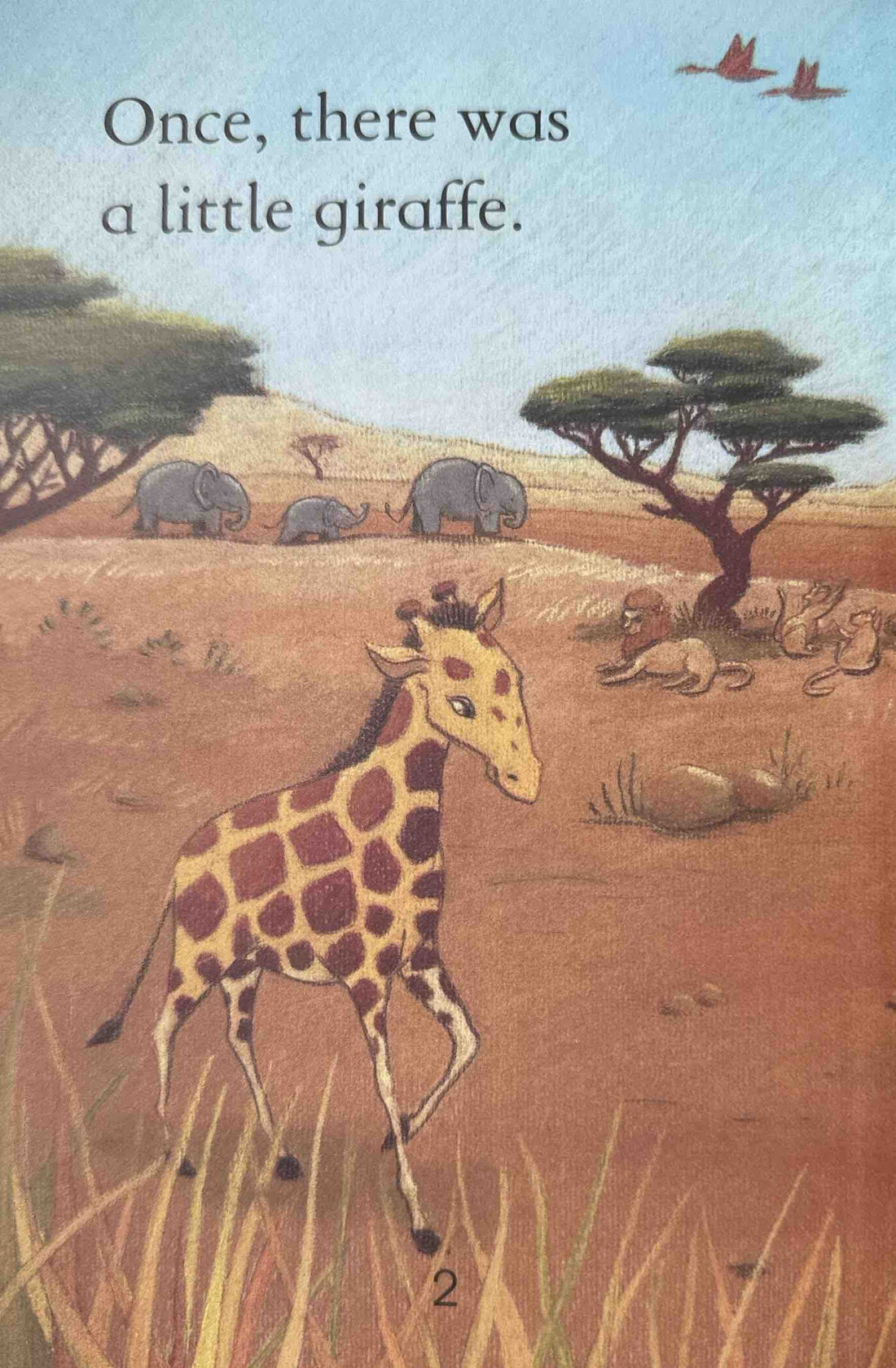 Usborne First Reading Level Two: The Little Giraffe