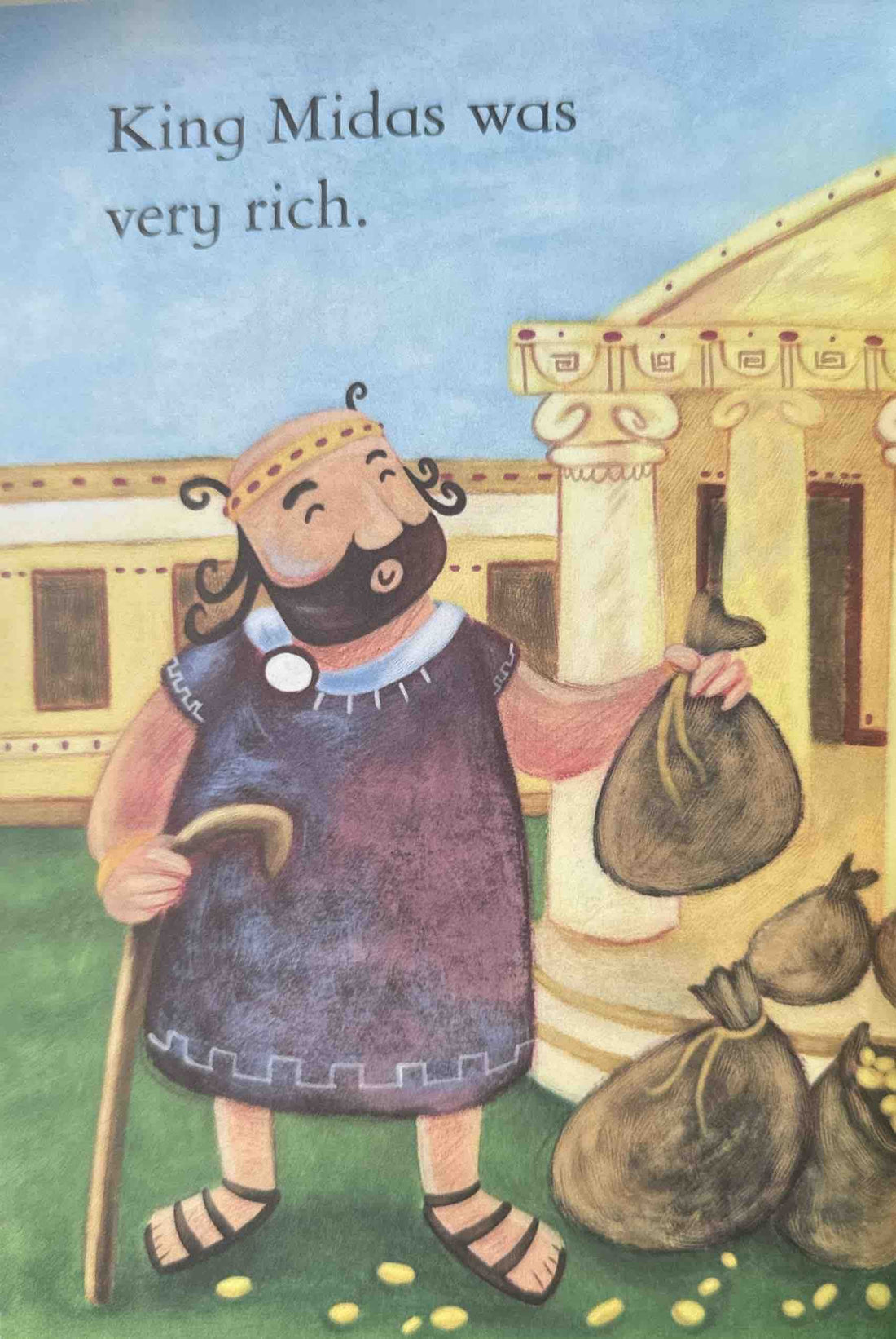 Usborne First Reading Level One: King Midas and the Gold