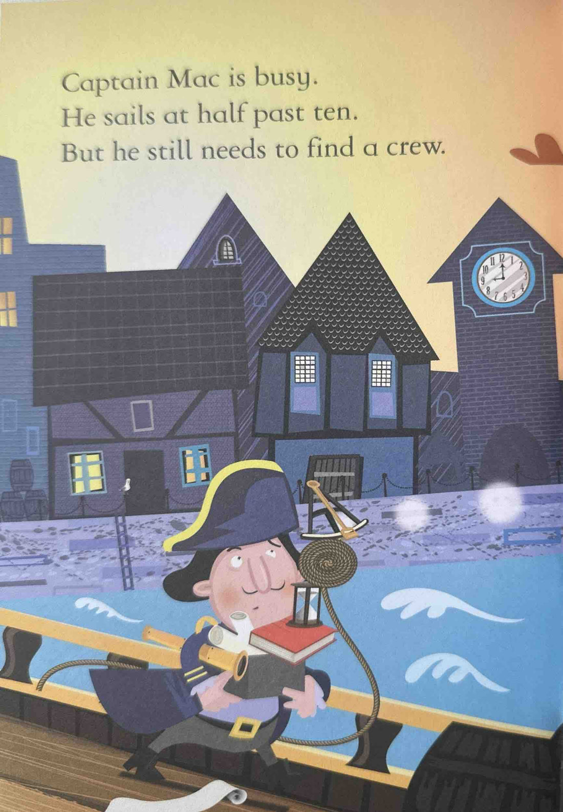 Usborne Very First Reading #4 Captain Mac