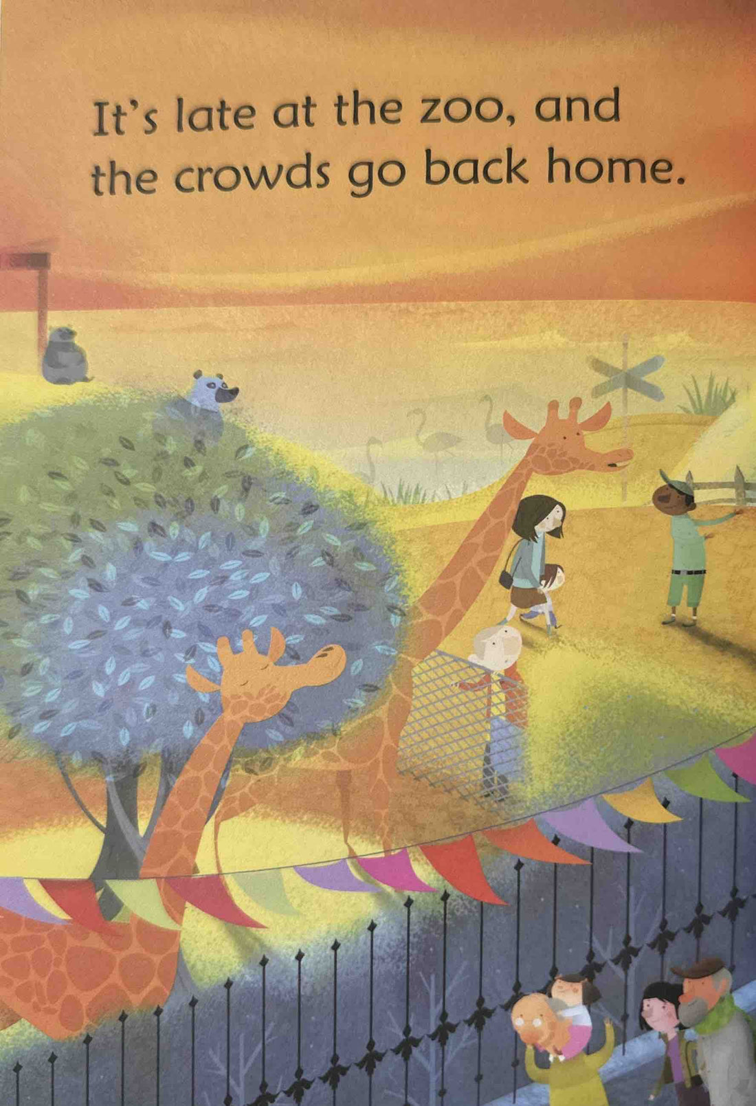 Usborne Very First Reading #17 Late Night at the Zoo