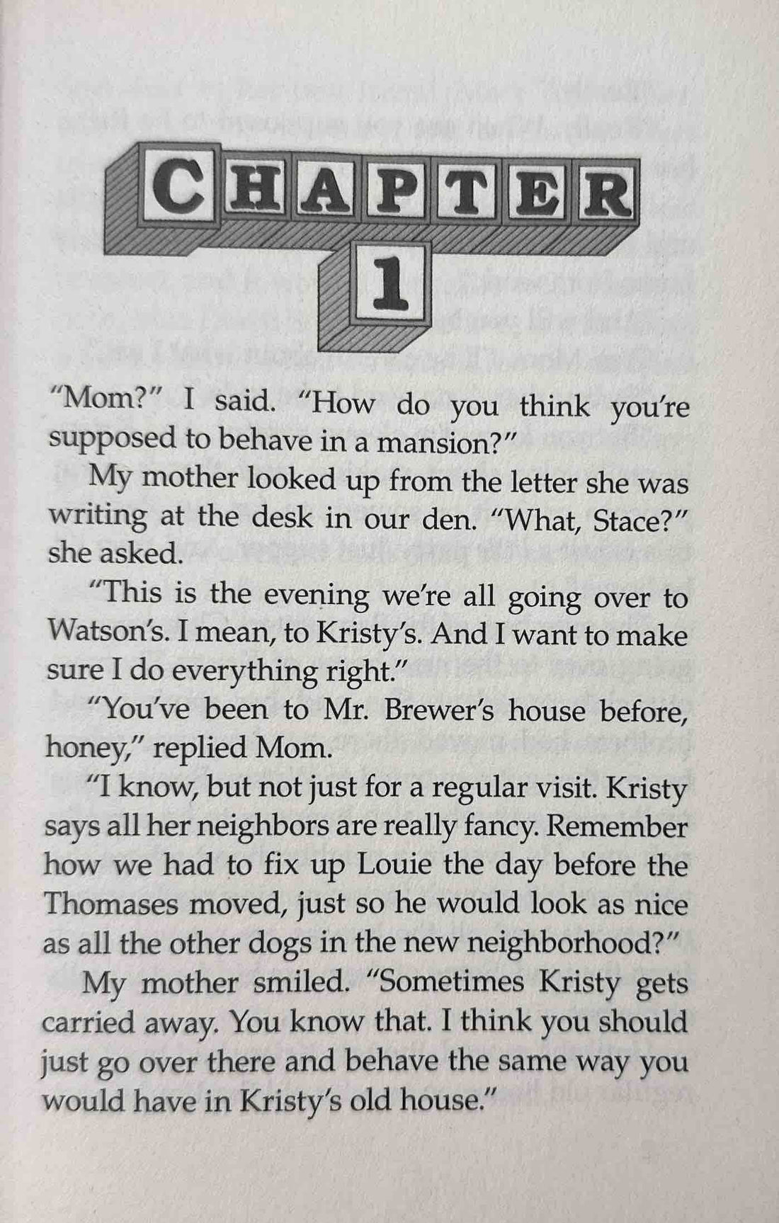 The Baby-Sitters Club #8 Boy-Crazy Stacey