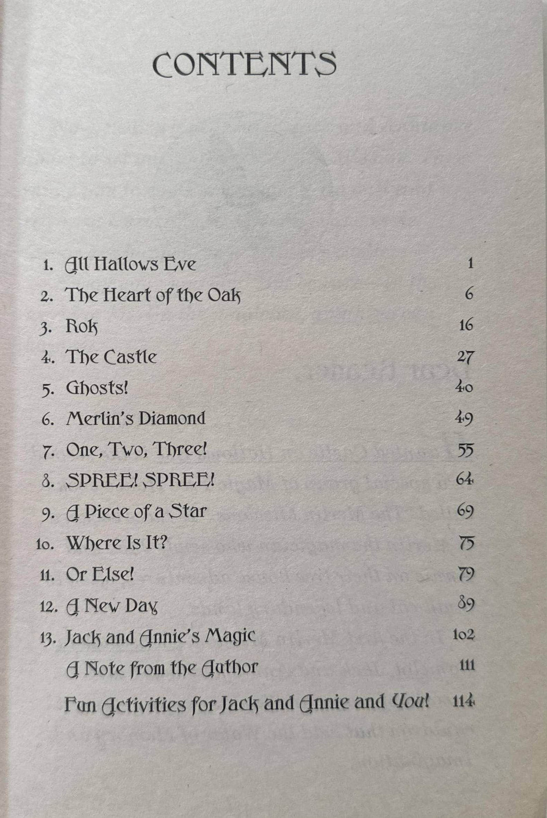 Magic Tree House Merlin Missions #2 Haunted Castle on Hallows Eve