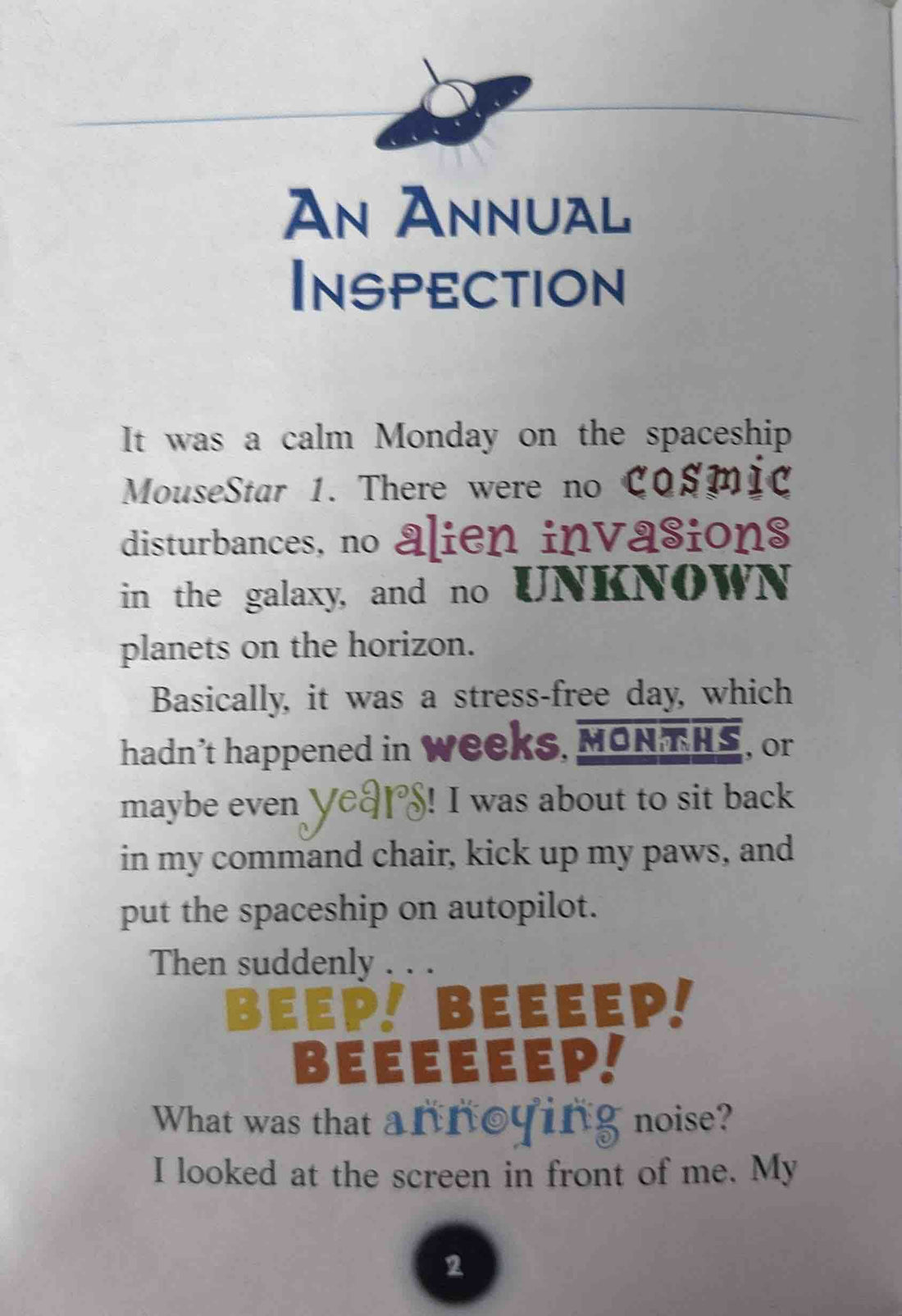 Geronimo Stilton Spacemice #7 Beware Space Junk!