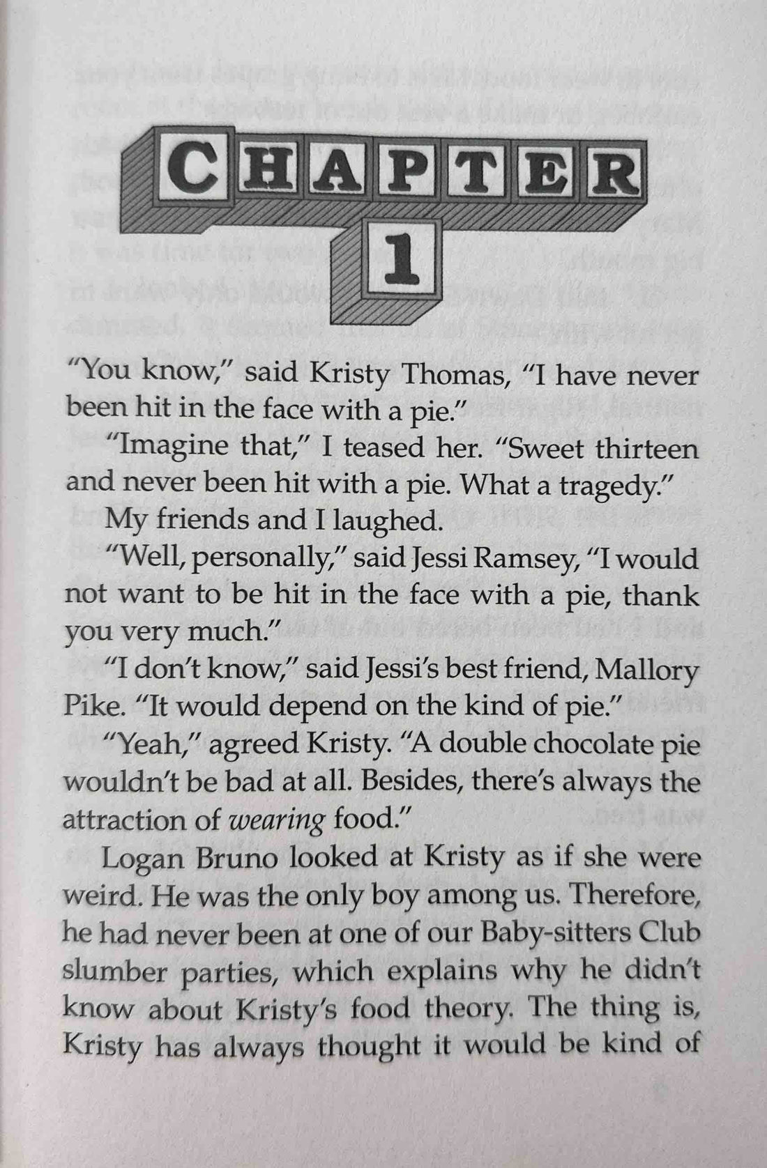 The Baby-Sitters Club #19 Claudia And The Bad Joke