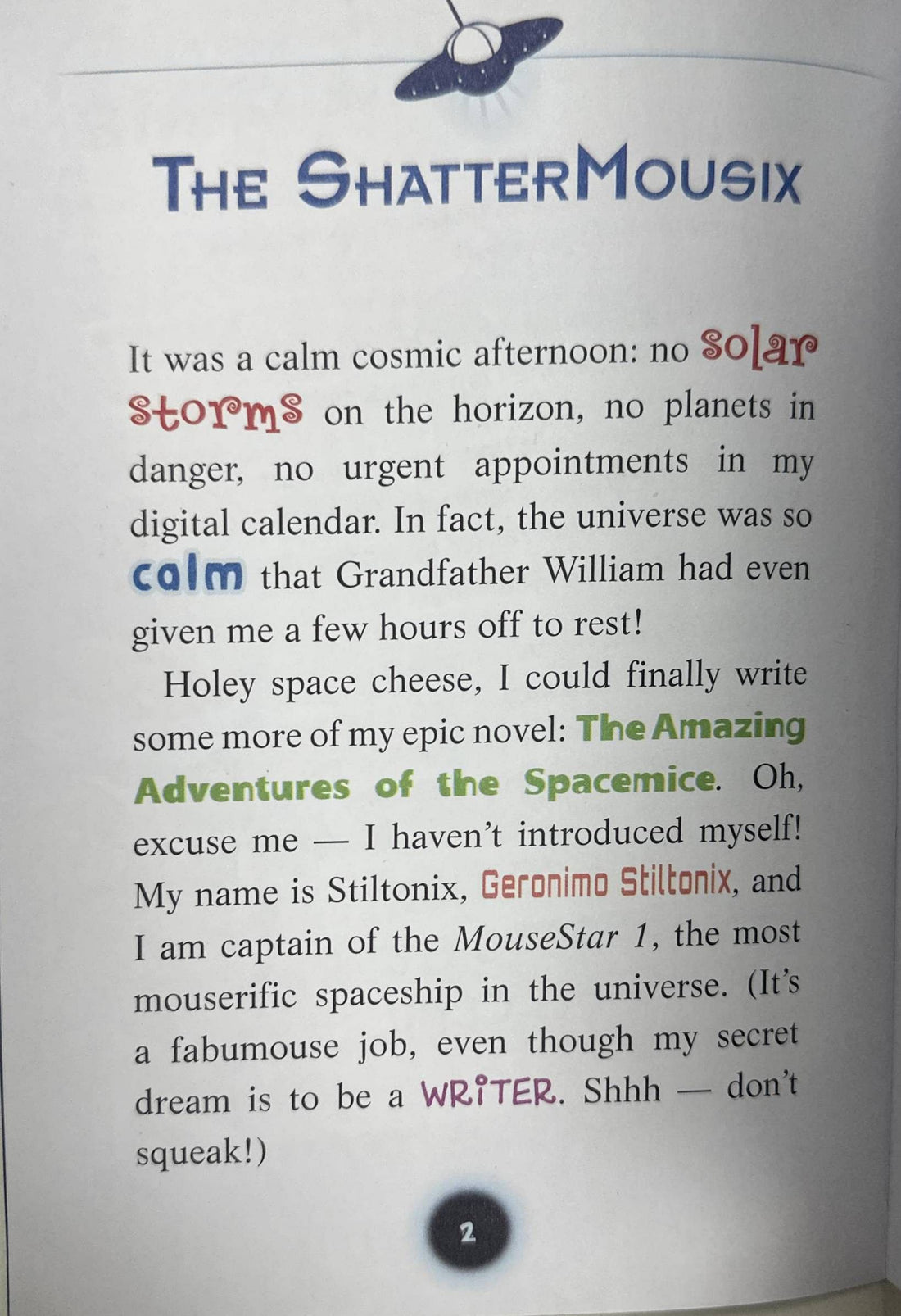 Geronimo Stilton Spacemice #12 The Invisible Planet