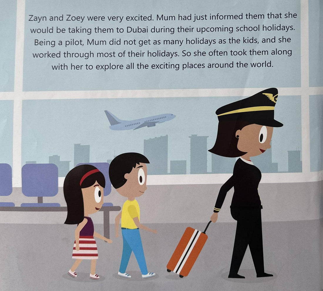 Zayn & Zoey Habitats: Zayn & Zoey on a Desert Safari