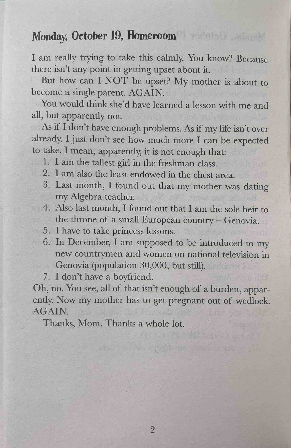 The Princess Diaries #2 Take Two