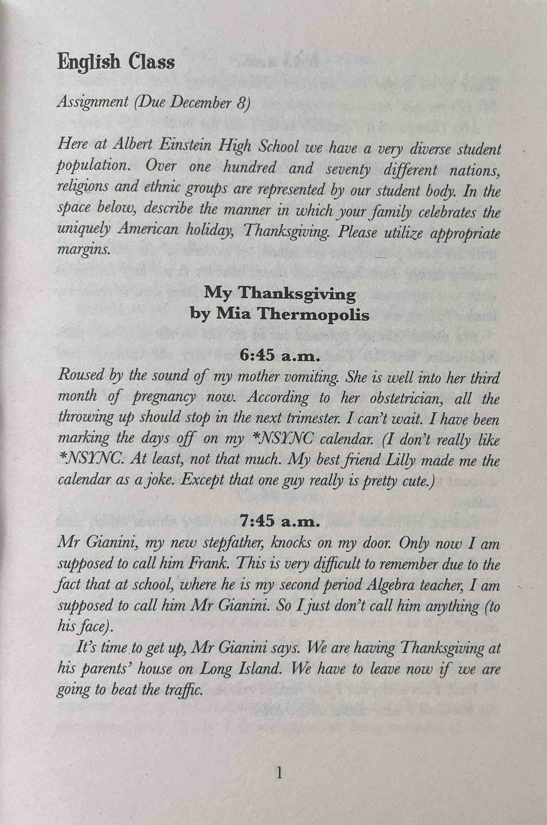 The Princess Diaries #3 Third Time Lucky