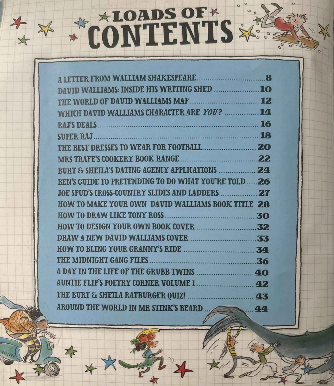 The World of David Walliams Book of Stuff