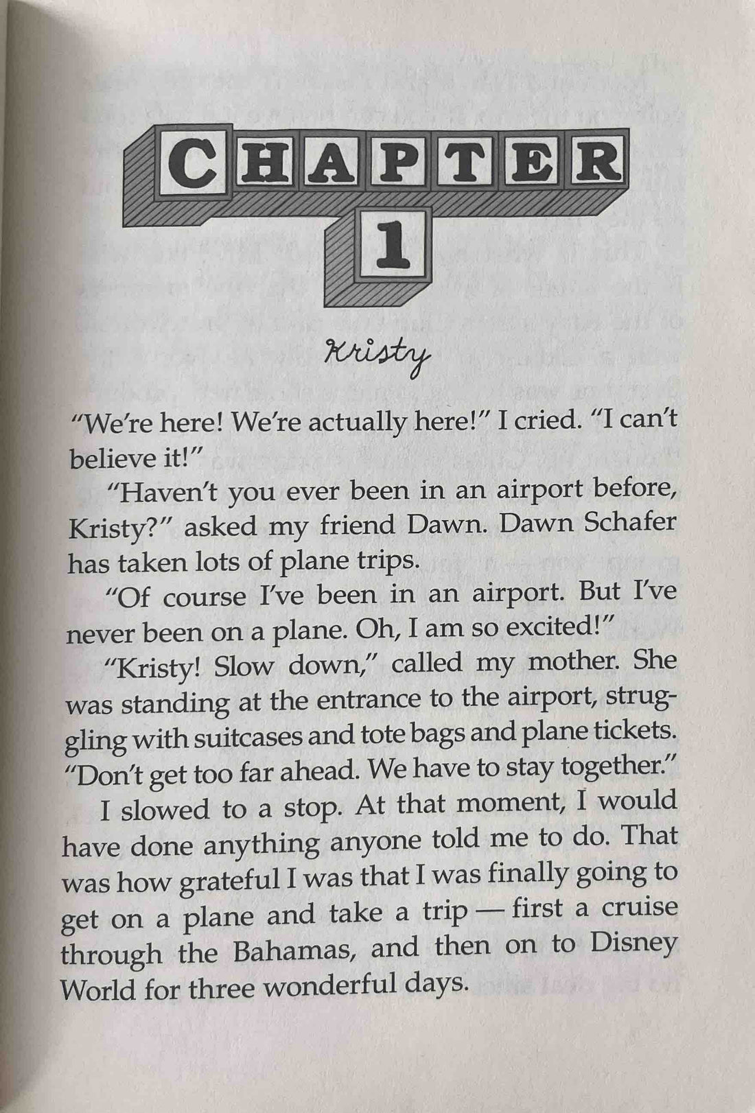 The Baby-Sitters Club: Super Special #1 Baby-Sitters On Board!