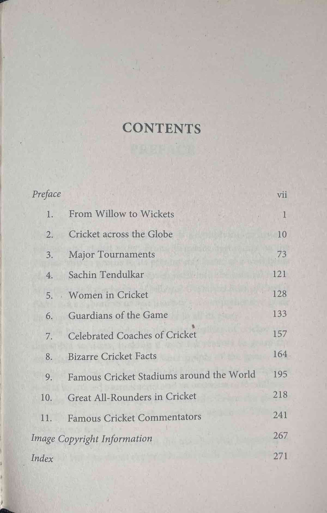 Chambers Book of Cricket Facts