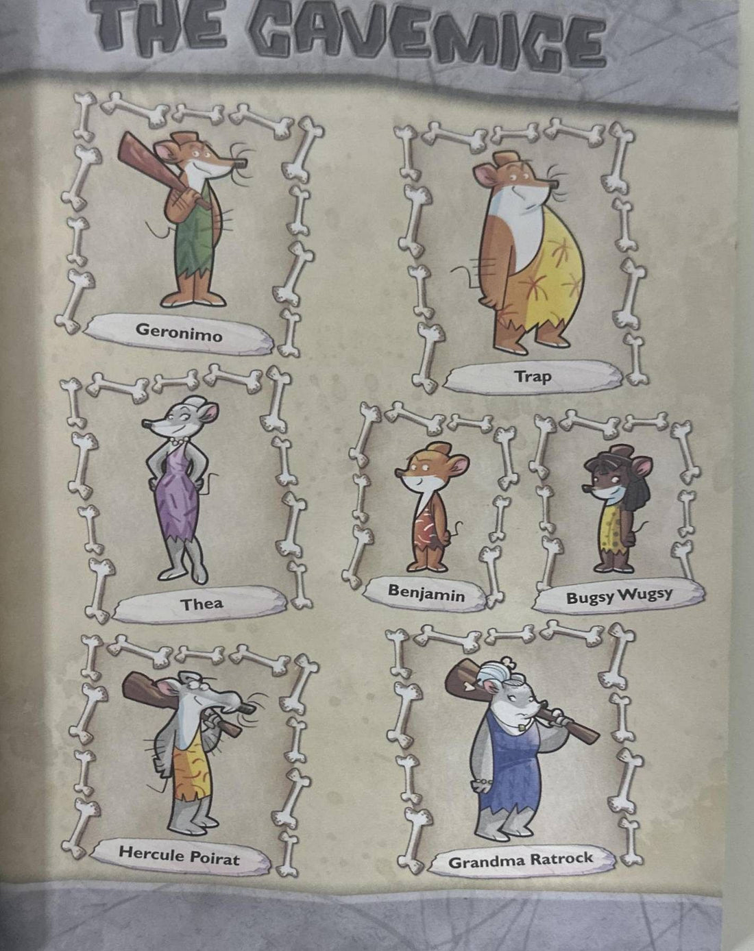 Geronimo Stilton Cavemice #4 The Fast and the Frozen