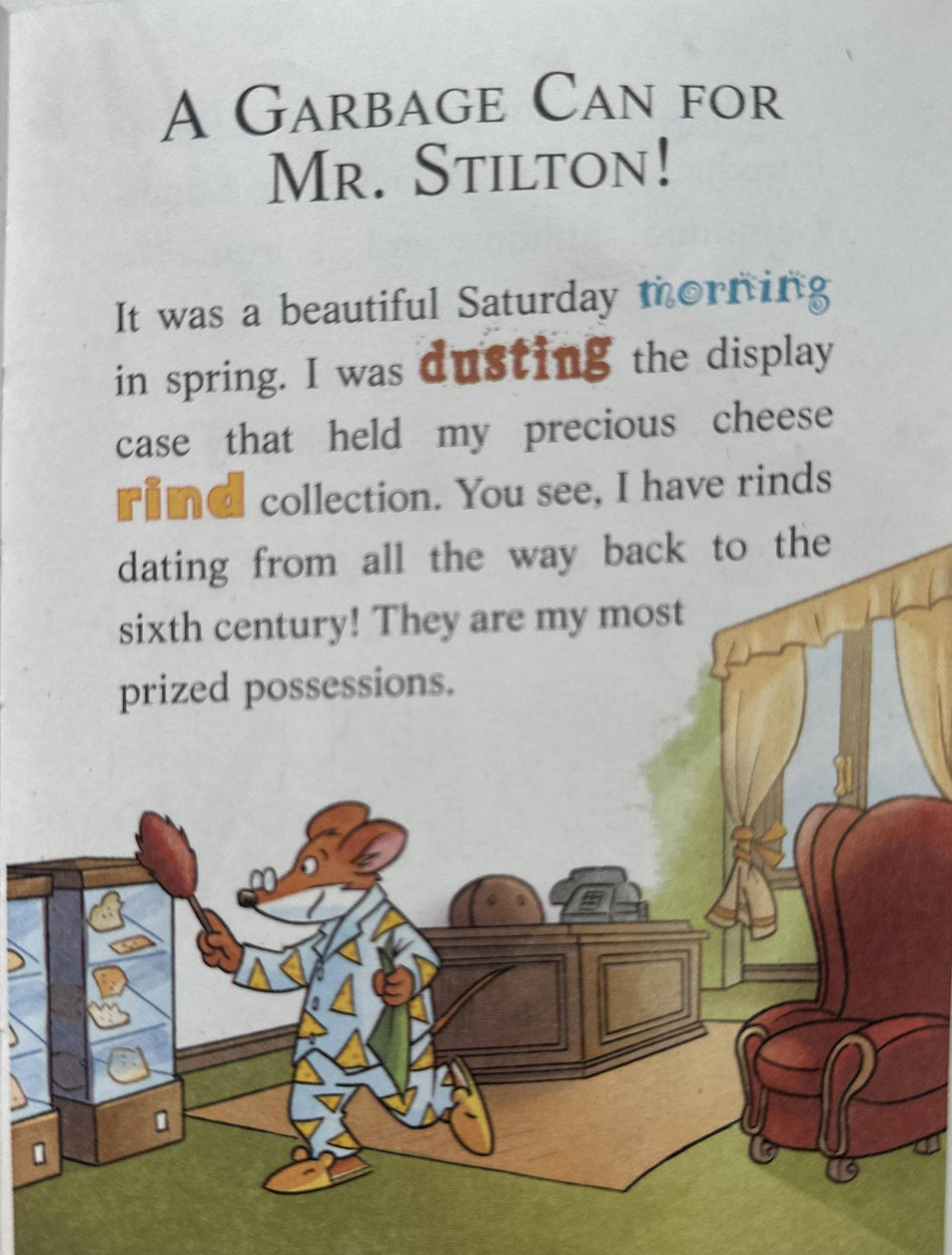 Geronimo Stilton Mini Mystery #6: The Cheese Burglar