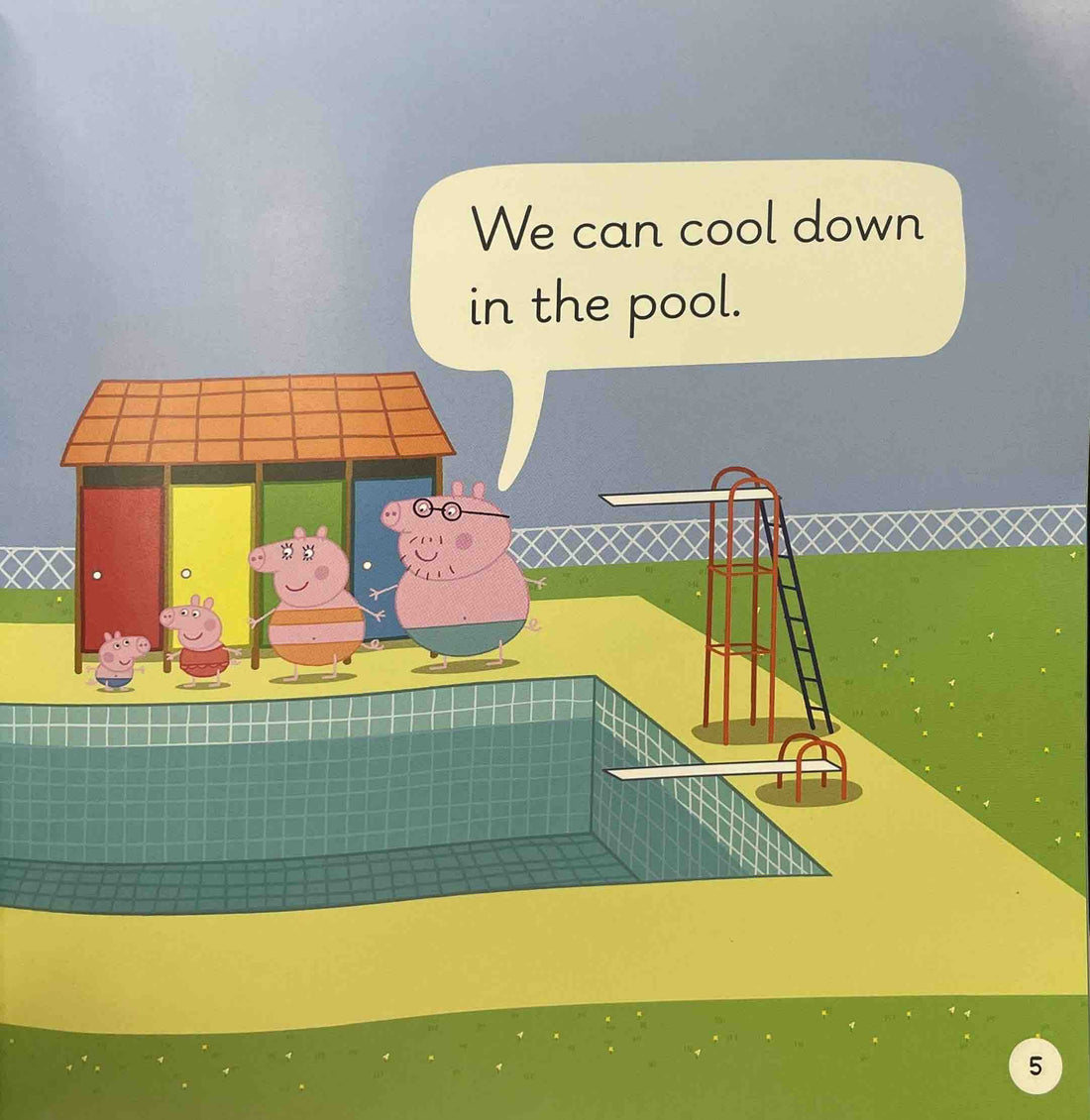 Learn with Peppa Pig Level 2, Book 9 Fun at the Pool