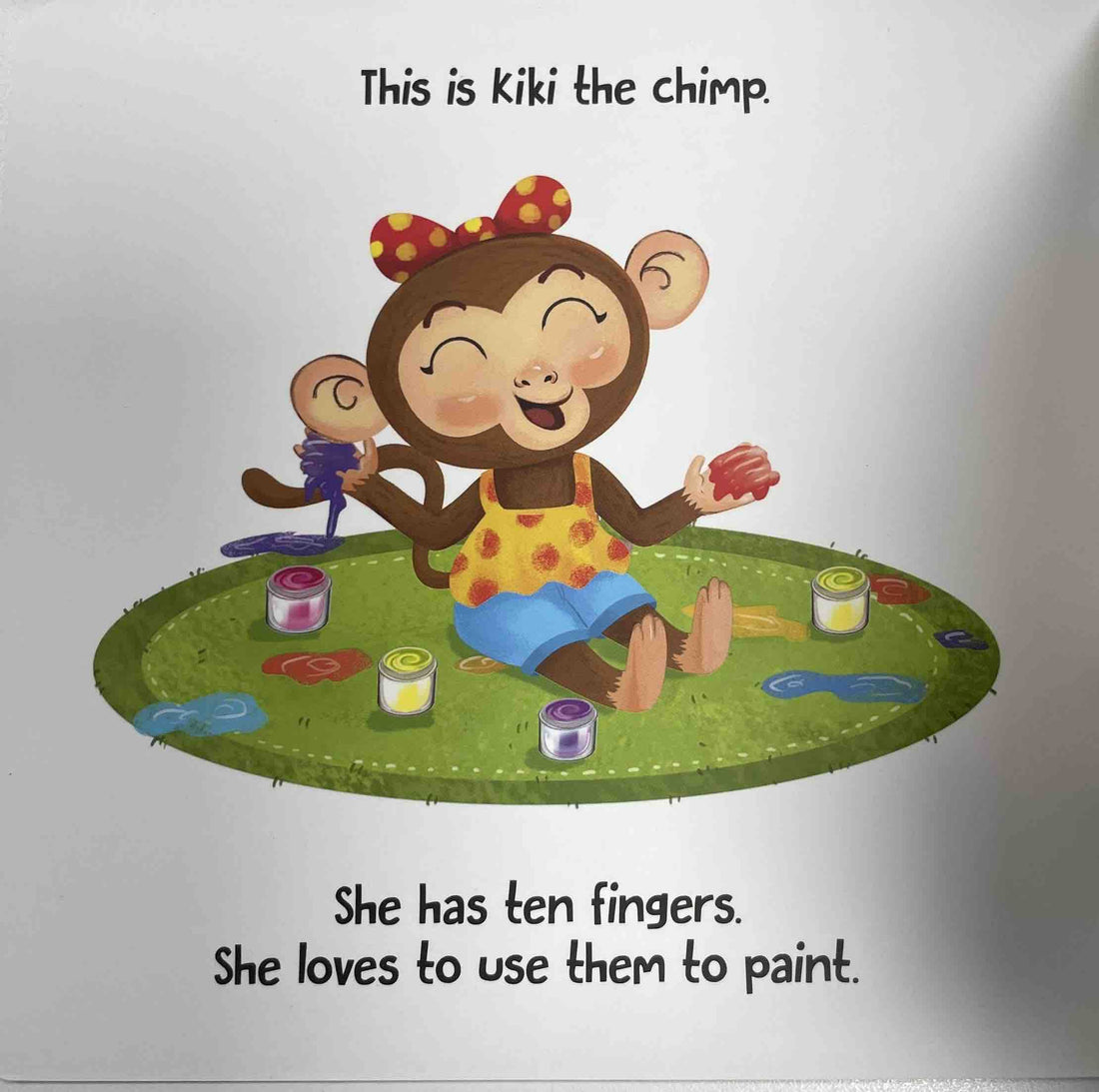 Little Tales Big Values: Kiki Is A Messy Painter