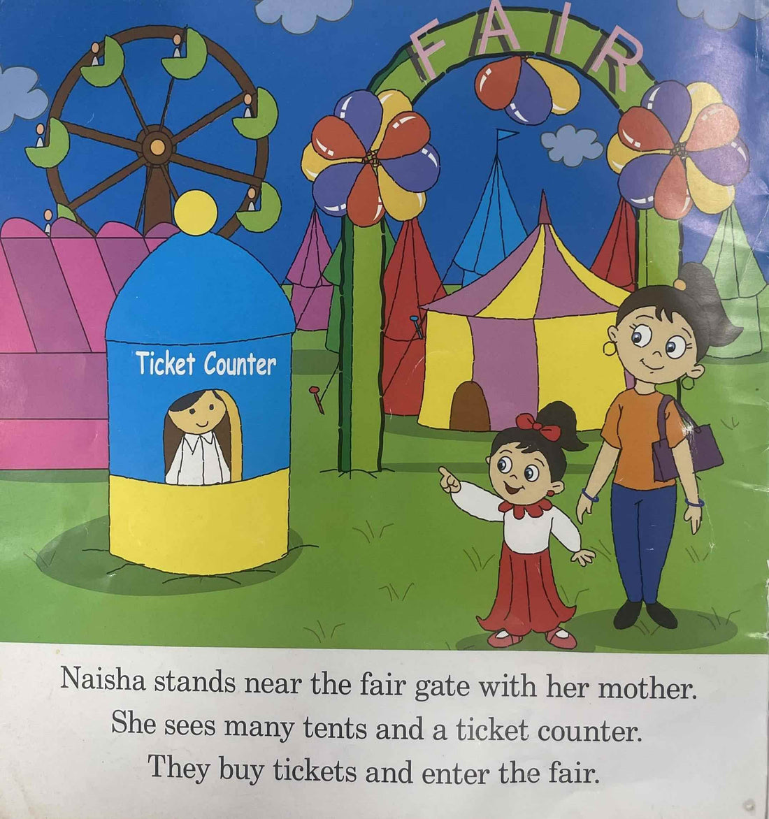 Naisha at the Fair (Toddler's Picture + Storybook)
