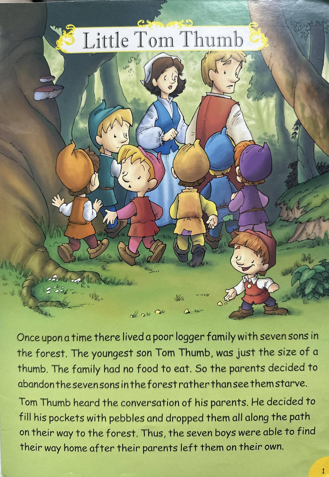 My Golden Book of Fairy Tales: Little Tom Thumb
