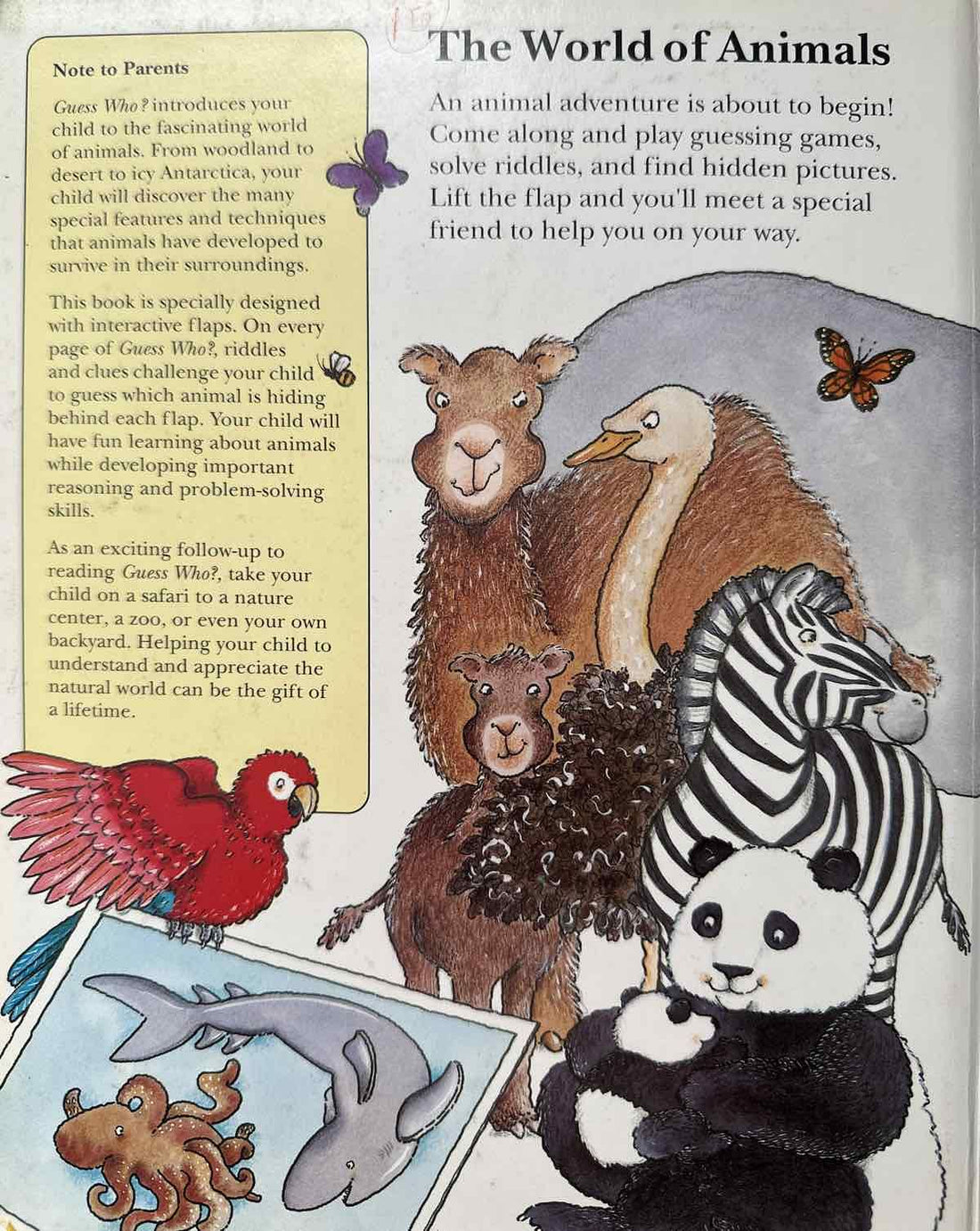 Early Learning Program: Guess Who? (A Lift-the-Flap Animal Book)