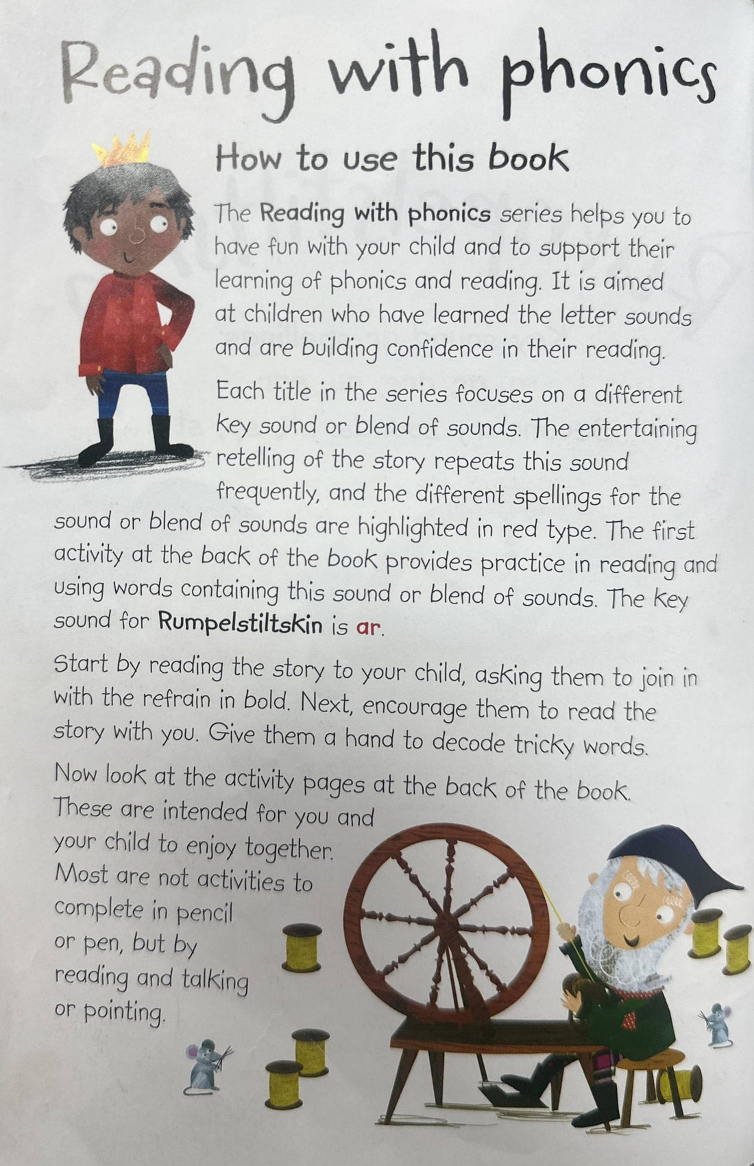 Reading With Phonics Rumpelstiltskin