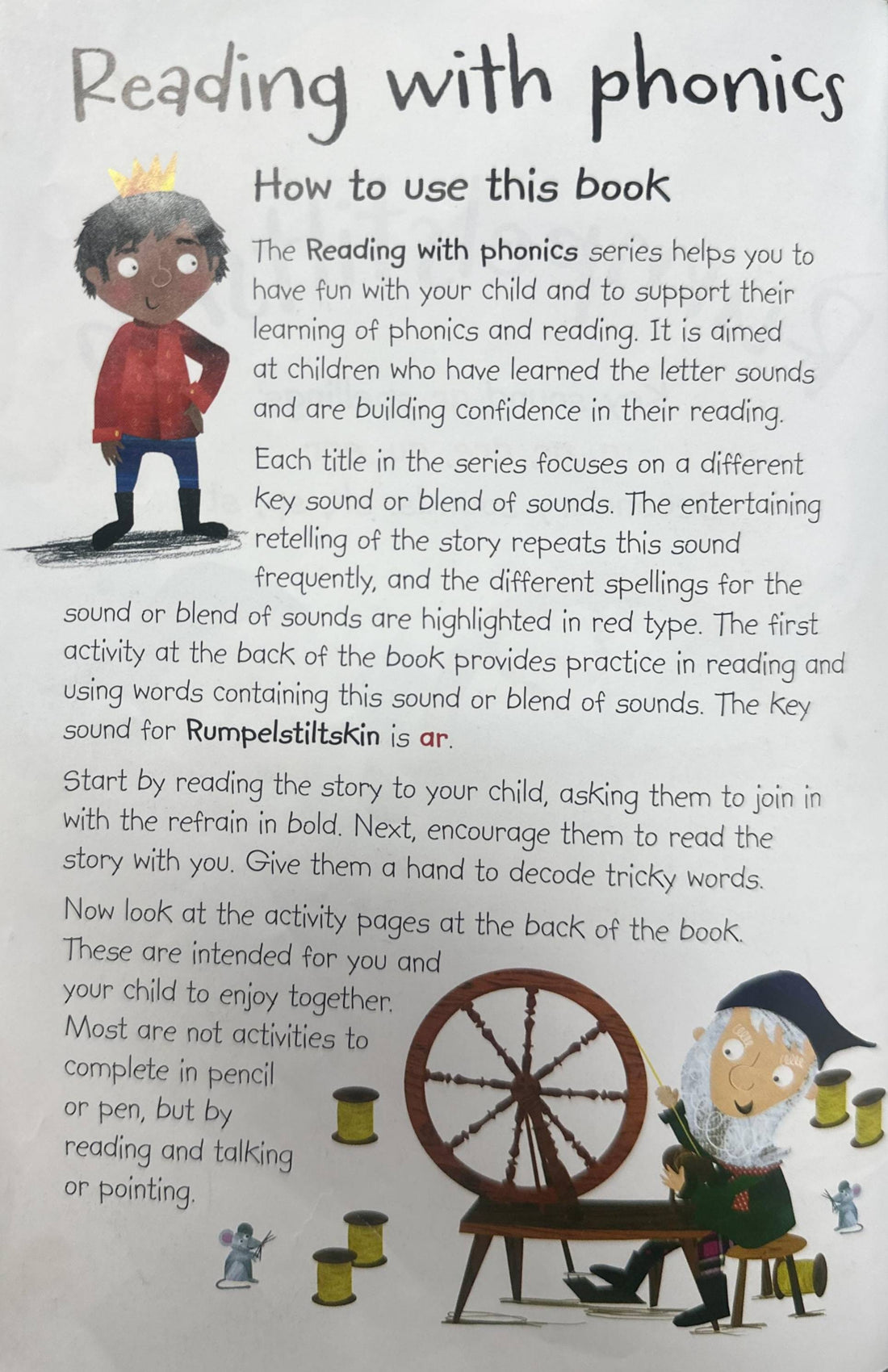 Reading With Phonics Rumpelstiltskin