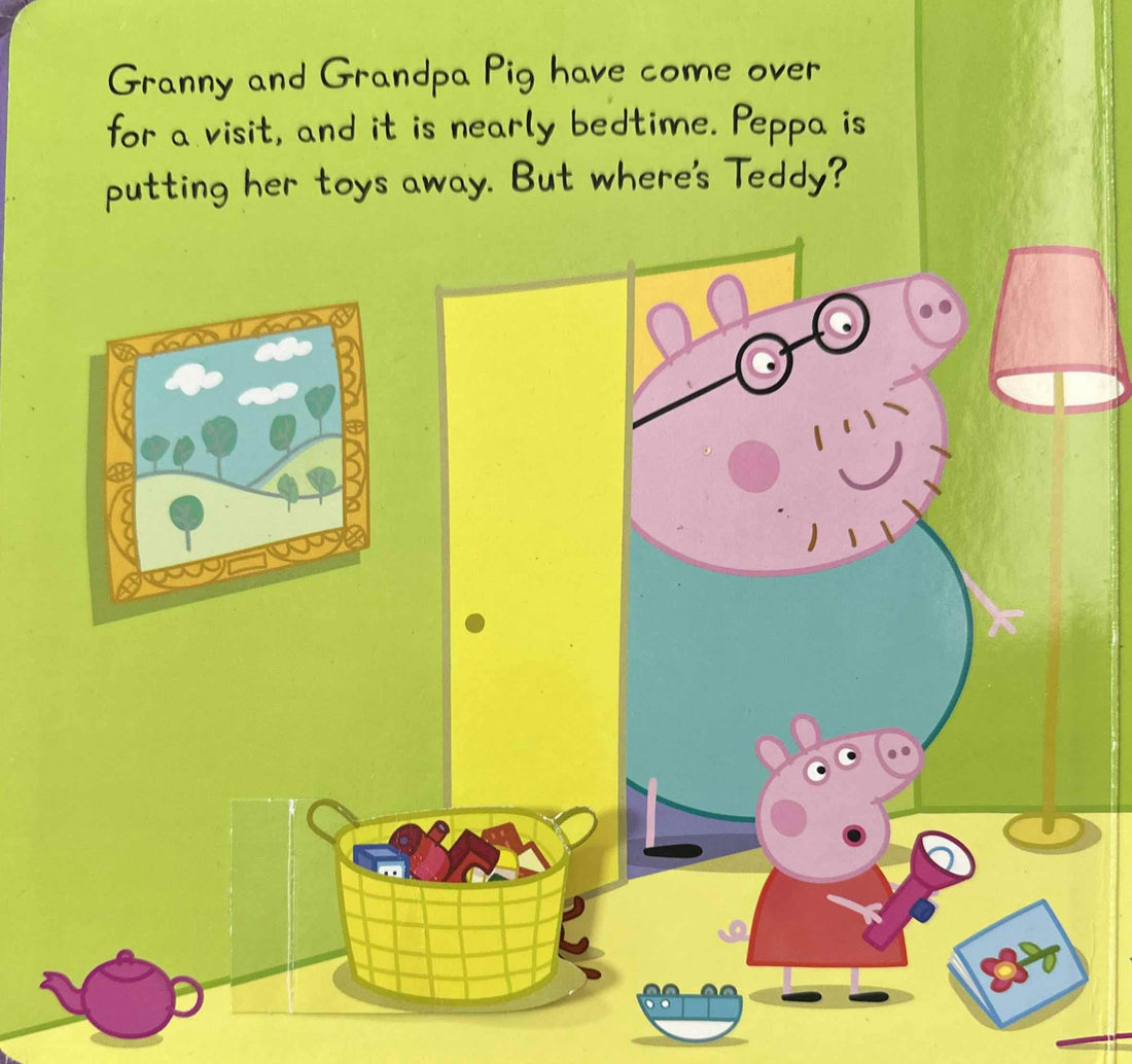 Peppa Pig: Find Teddy Before Bedtime (A Lift-the-Flap Book)