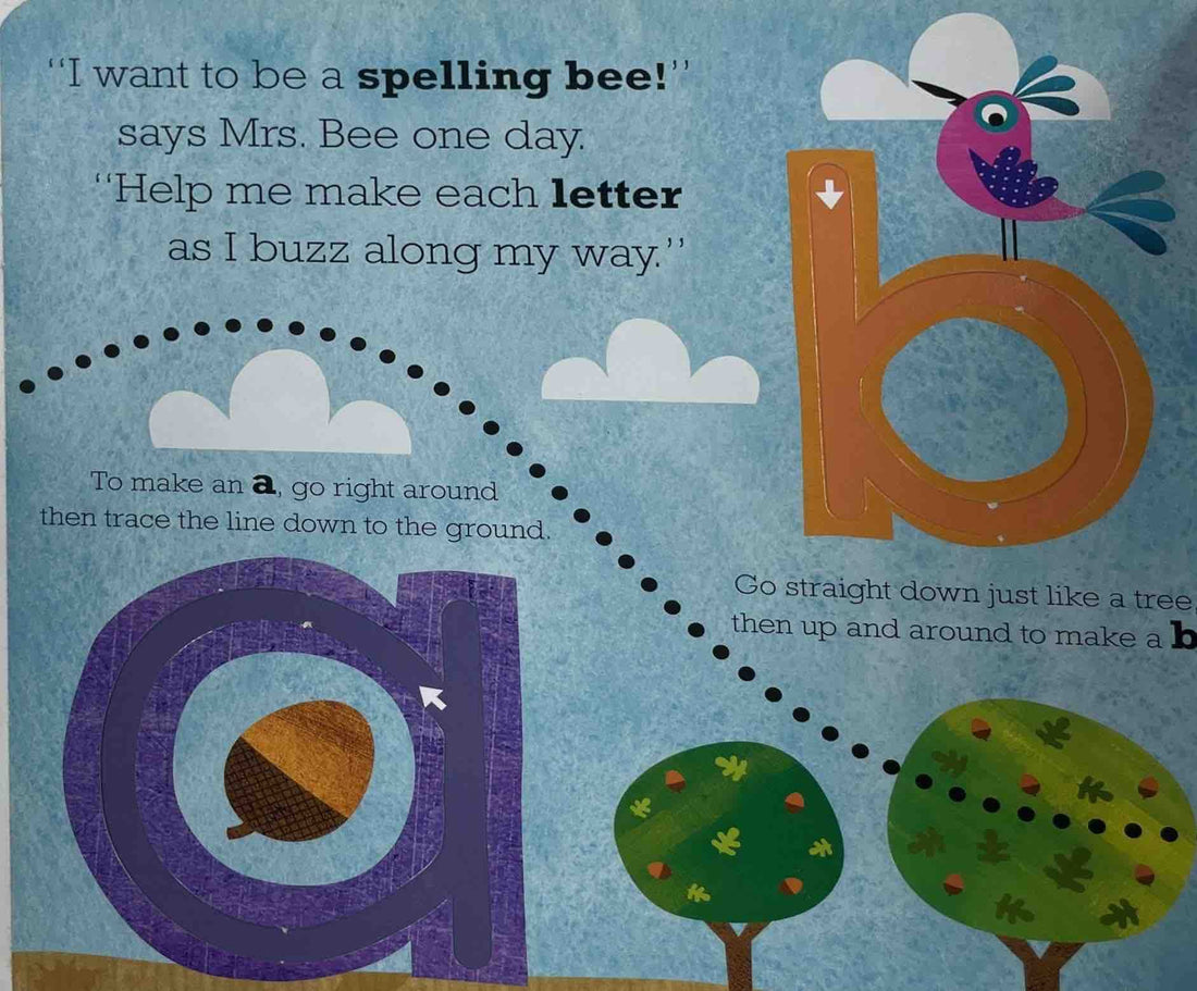 Mrs. Bee's ABC (A Finger Trail Lift the Flap Book)