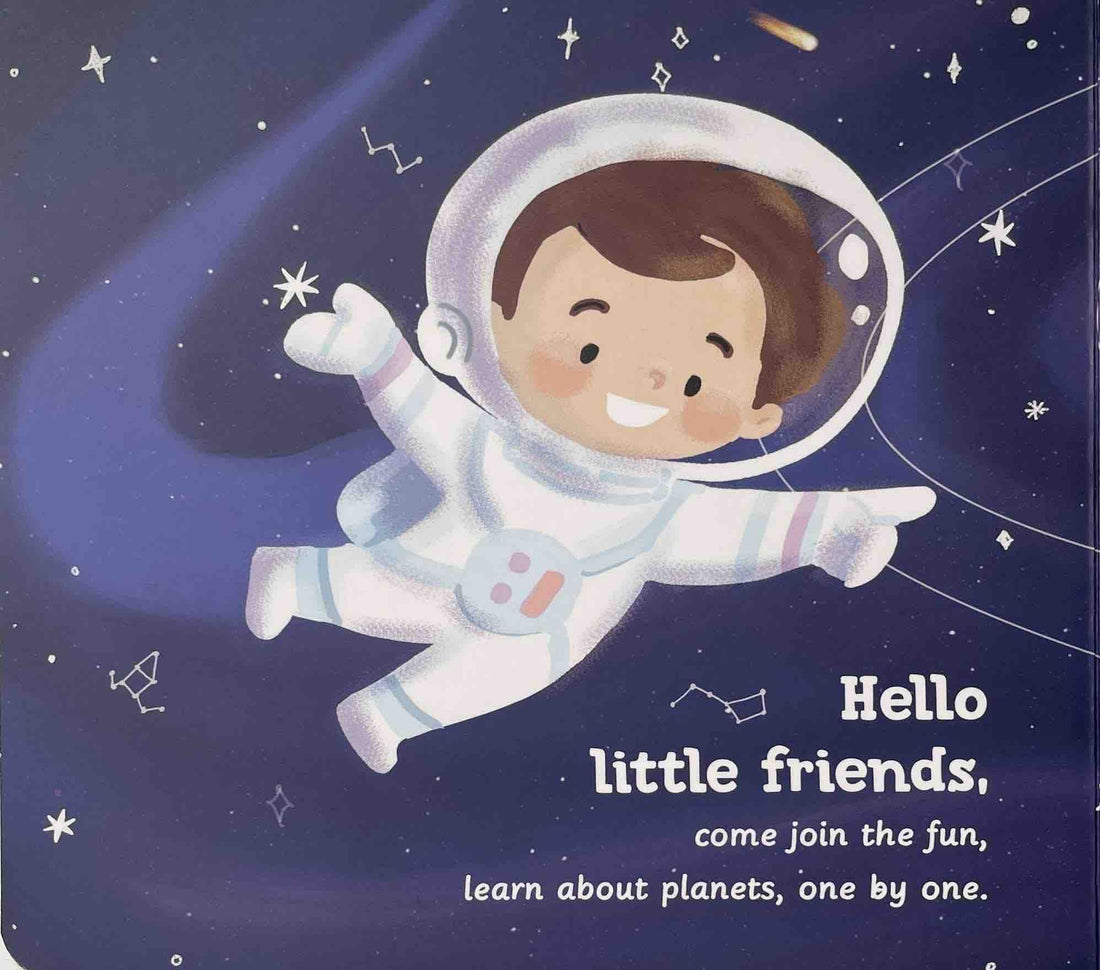 My Little Book of Planets (Board Book)