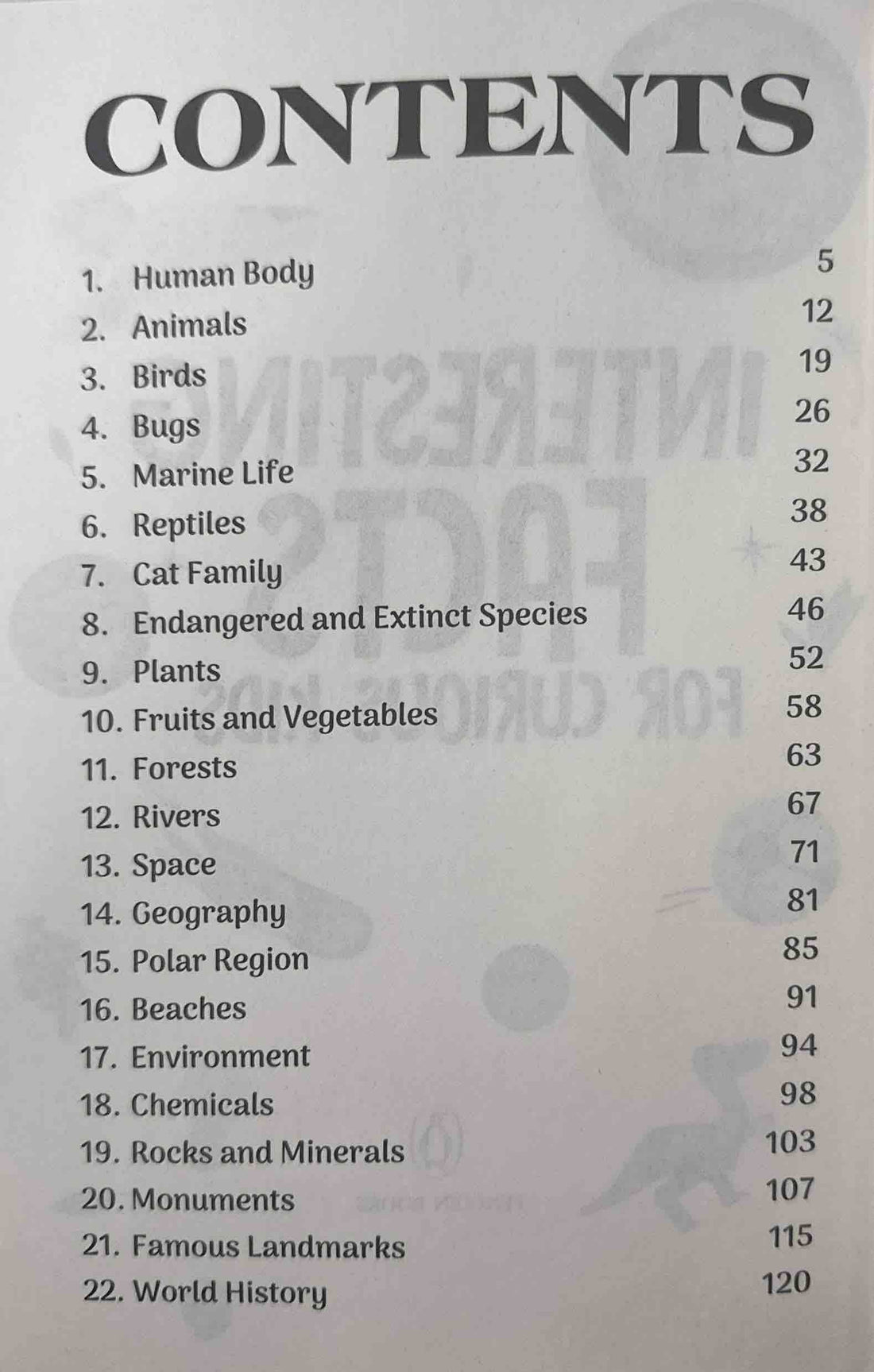Interesting Facts For Curious Kids