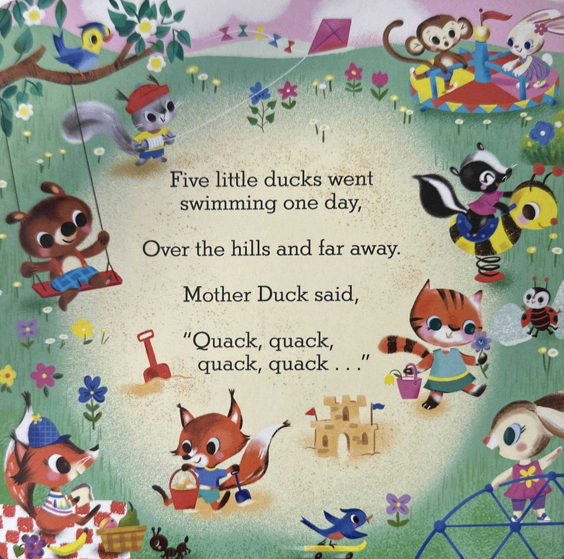 Five Little Ducks (Finger Trail Book)