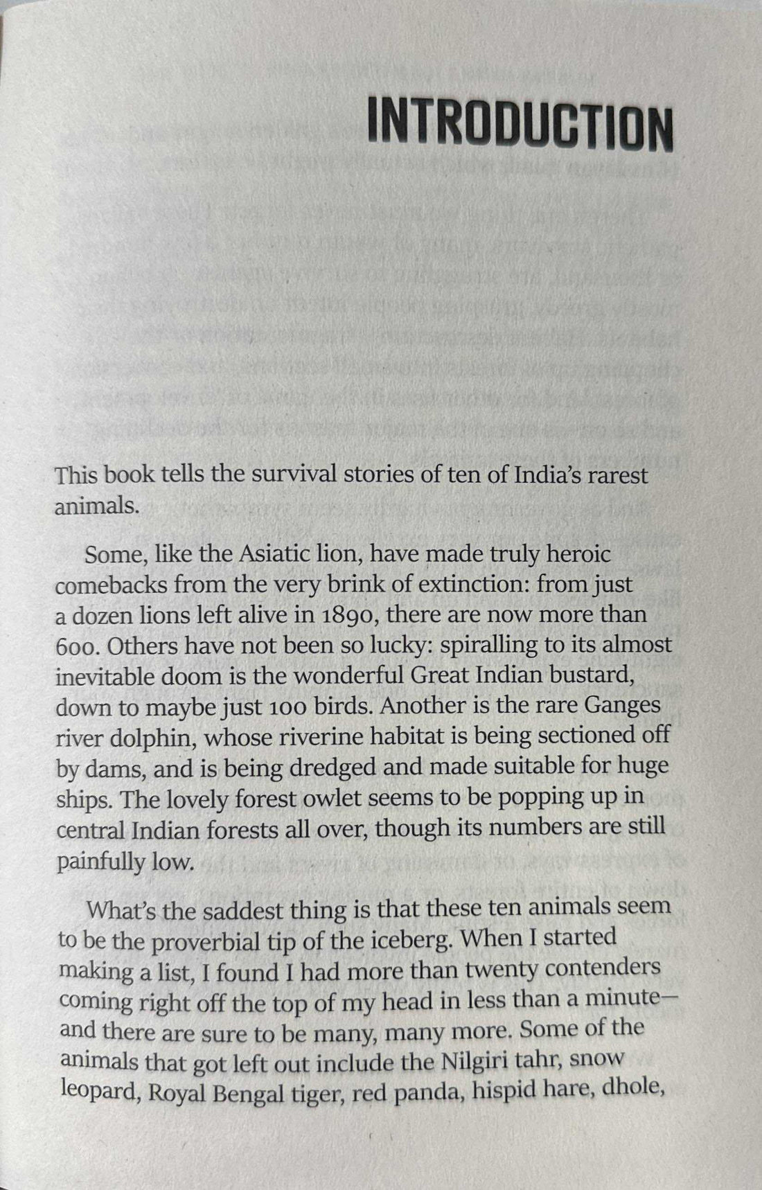 10 Indian Animals You May Never Again See In The Wild
