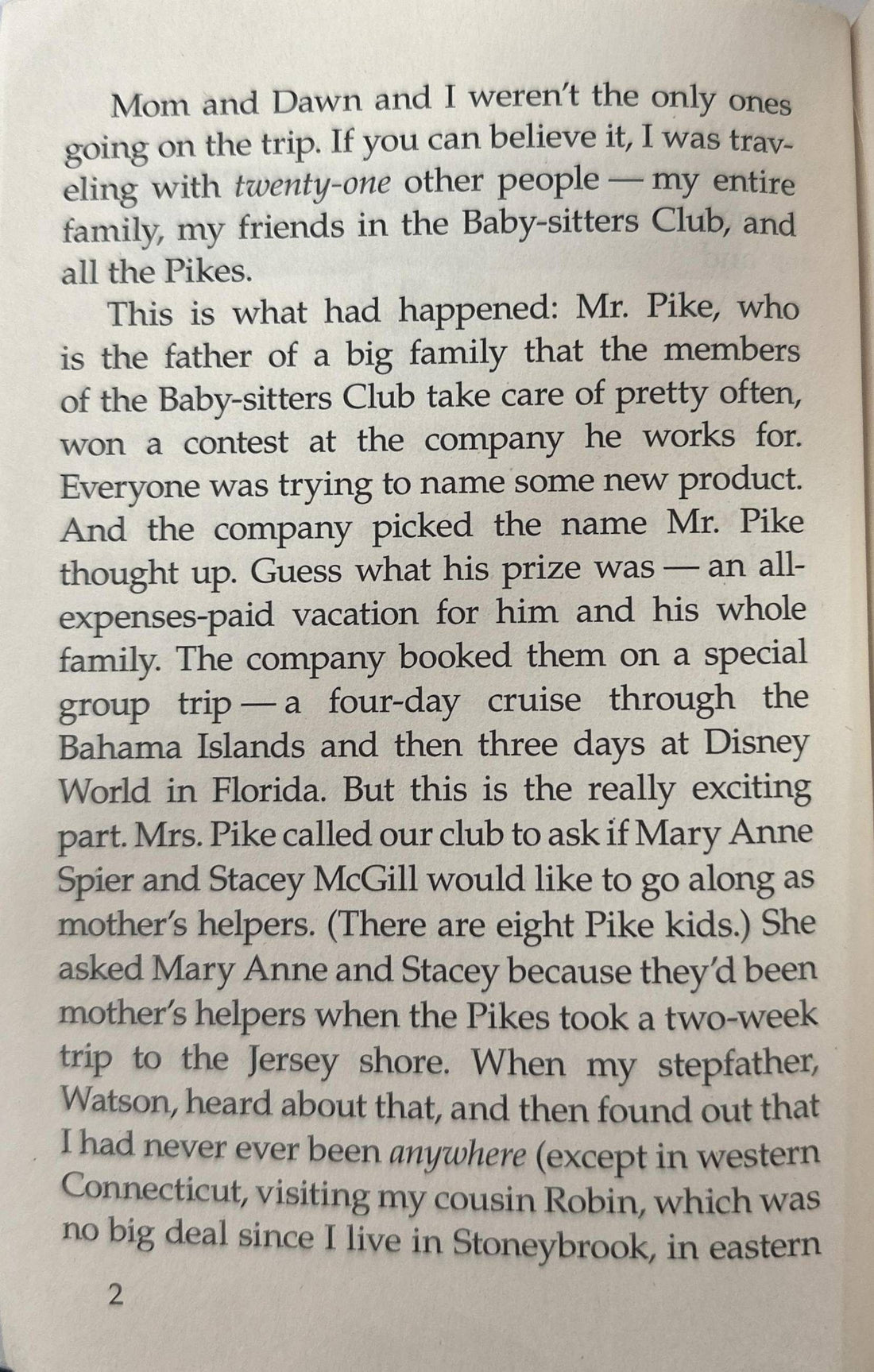 The Baby-Sitters Club Super Special #1 Baby-Sitters On Board!