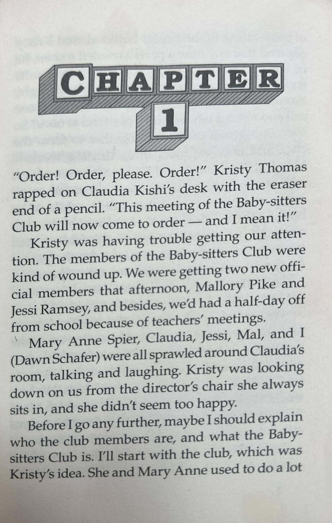 The Baby-Sitters Club #15 Little Miss Stoneybrook...and Dawn