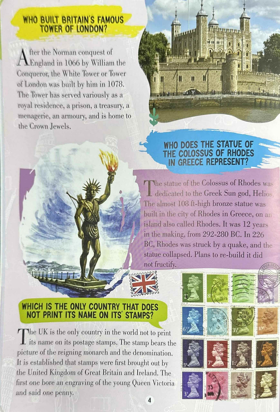 All About Amazing Places Encyclopedia: Trivia Questions and Answers