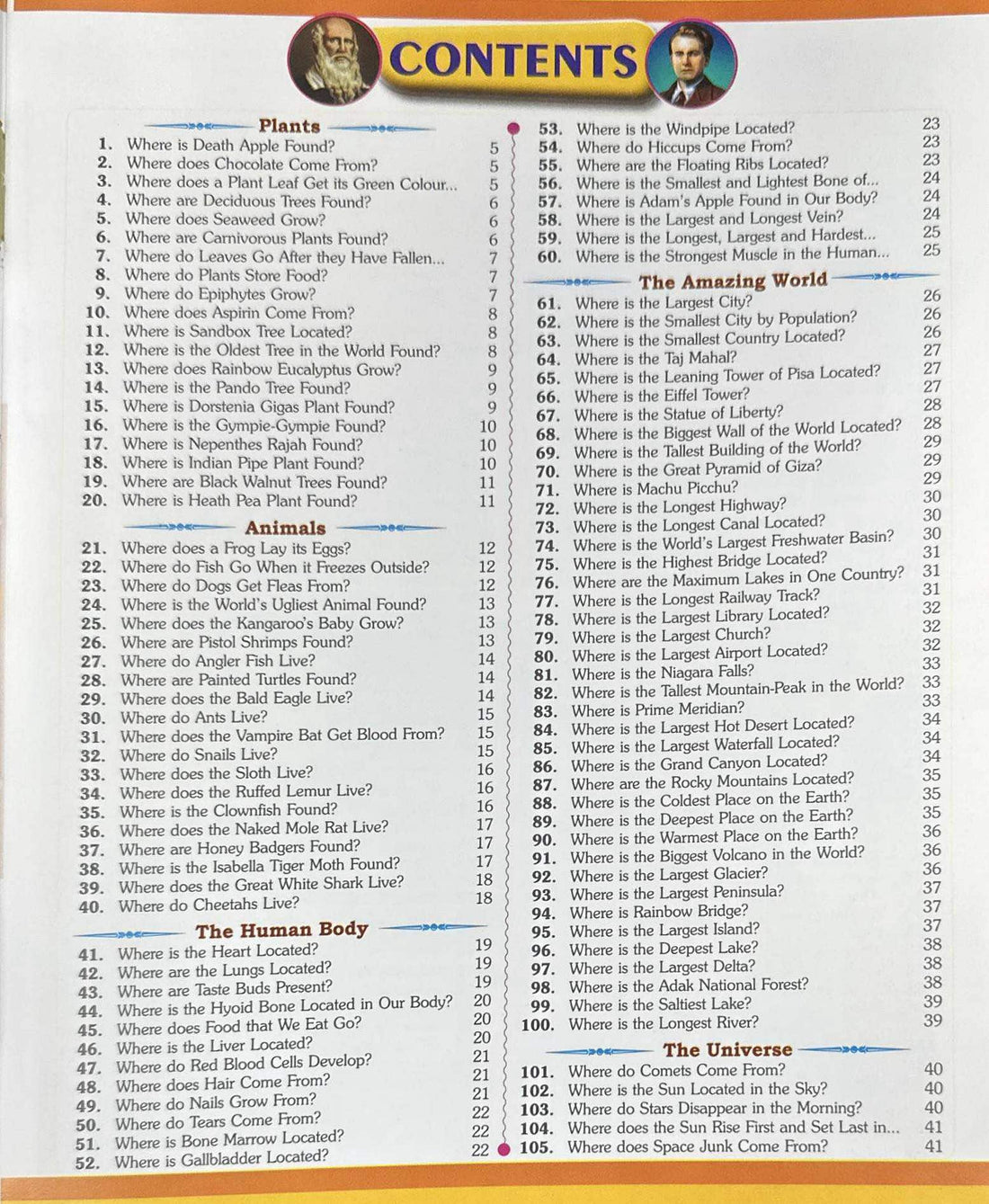 221 Facts Tell Me Where?