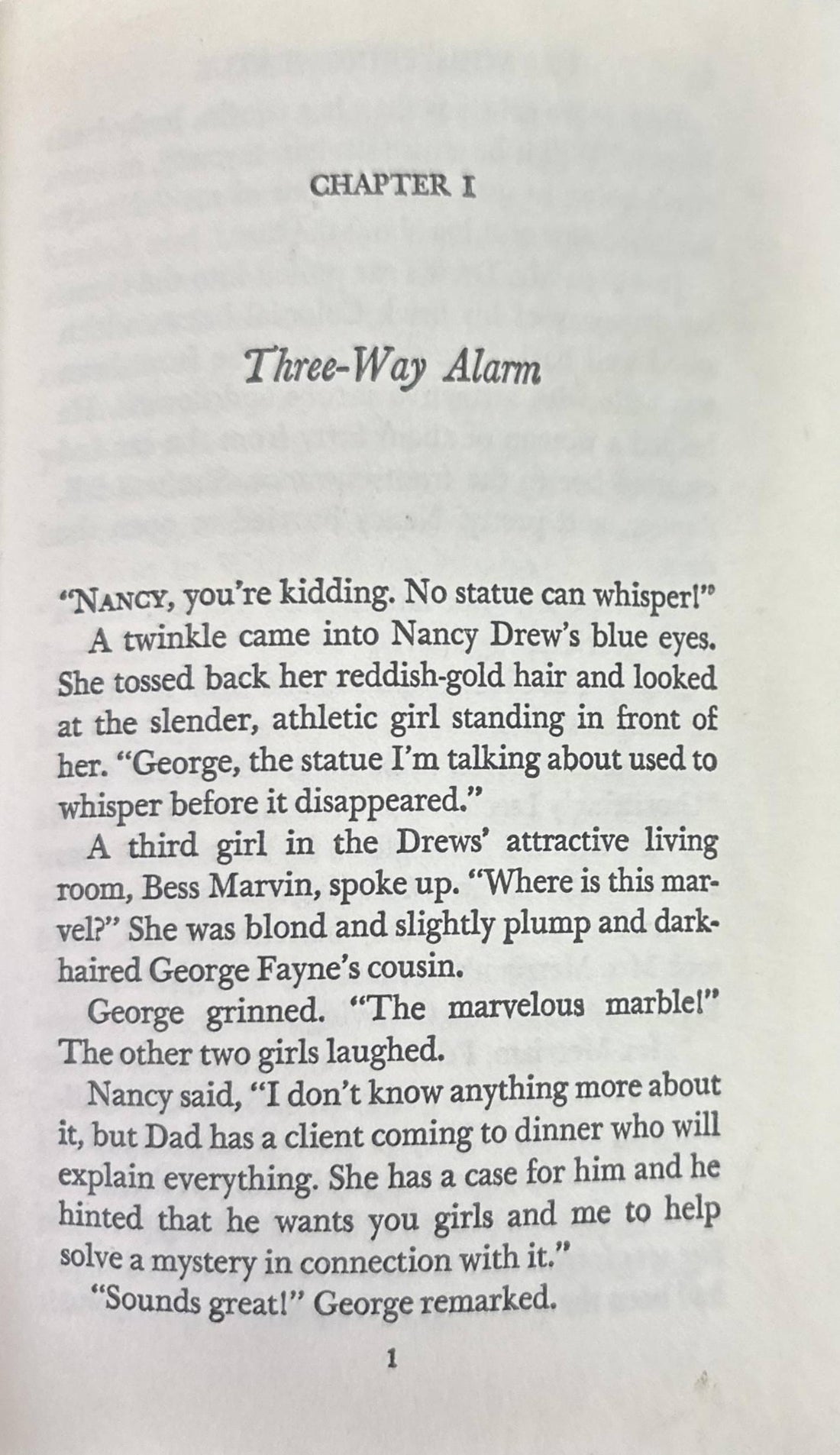 Nancy Drew Mystery Stories #14 The Whispering Statue