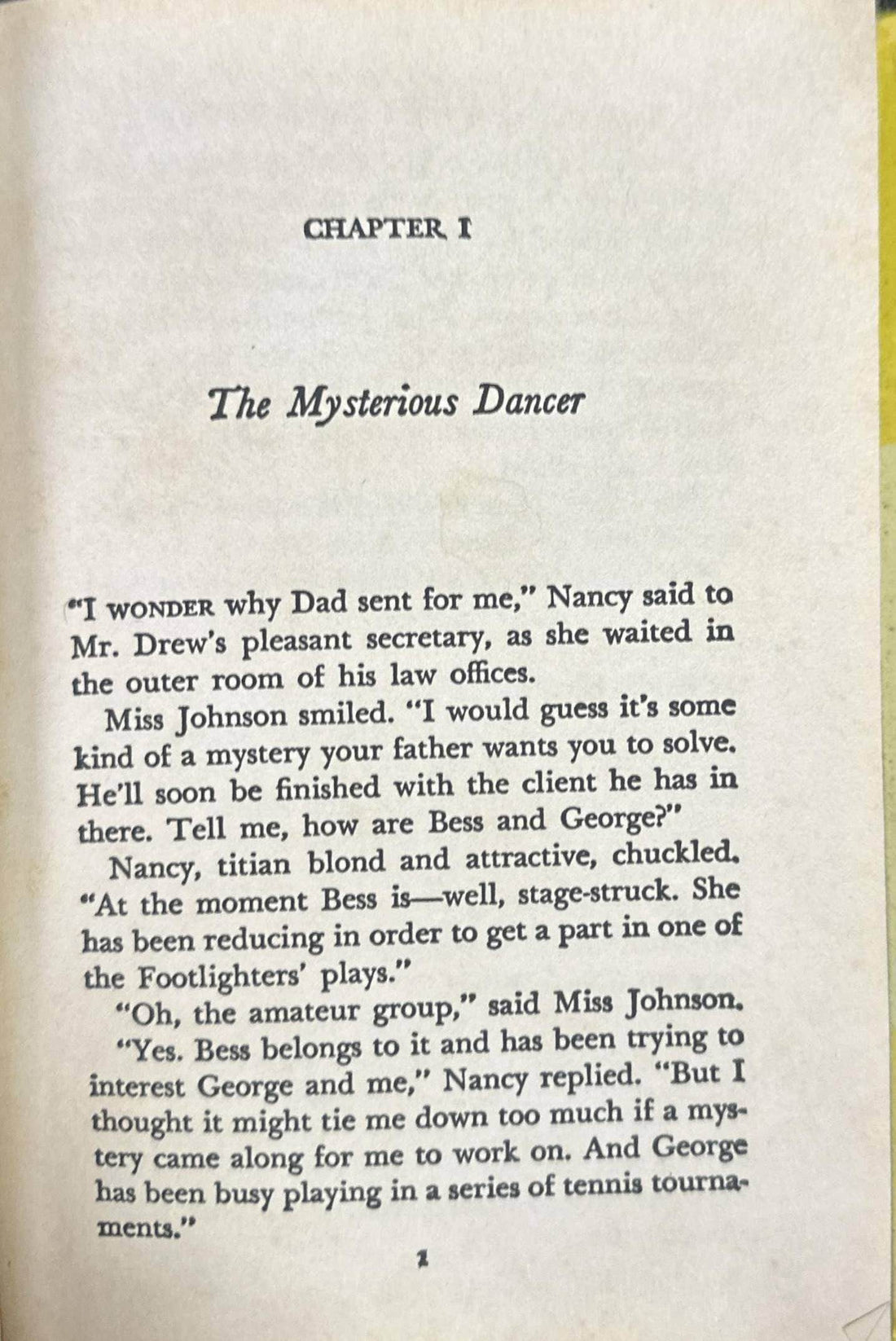 Nancy Drew Mystery Stories #39 The Clue of the Dancing Puppet