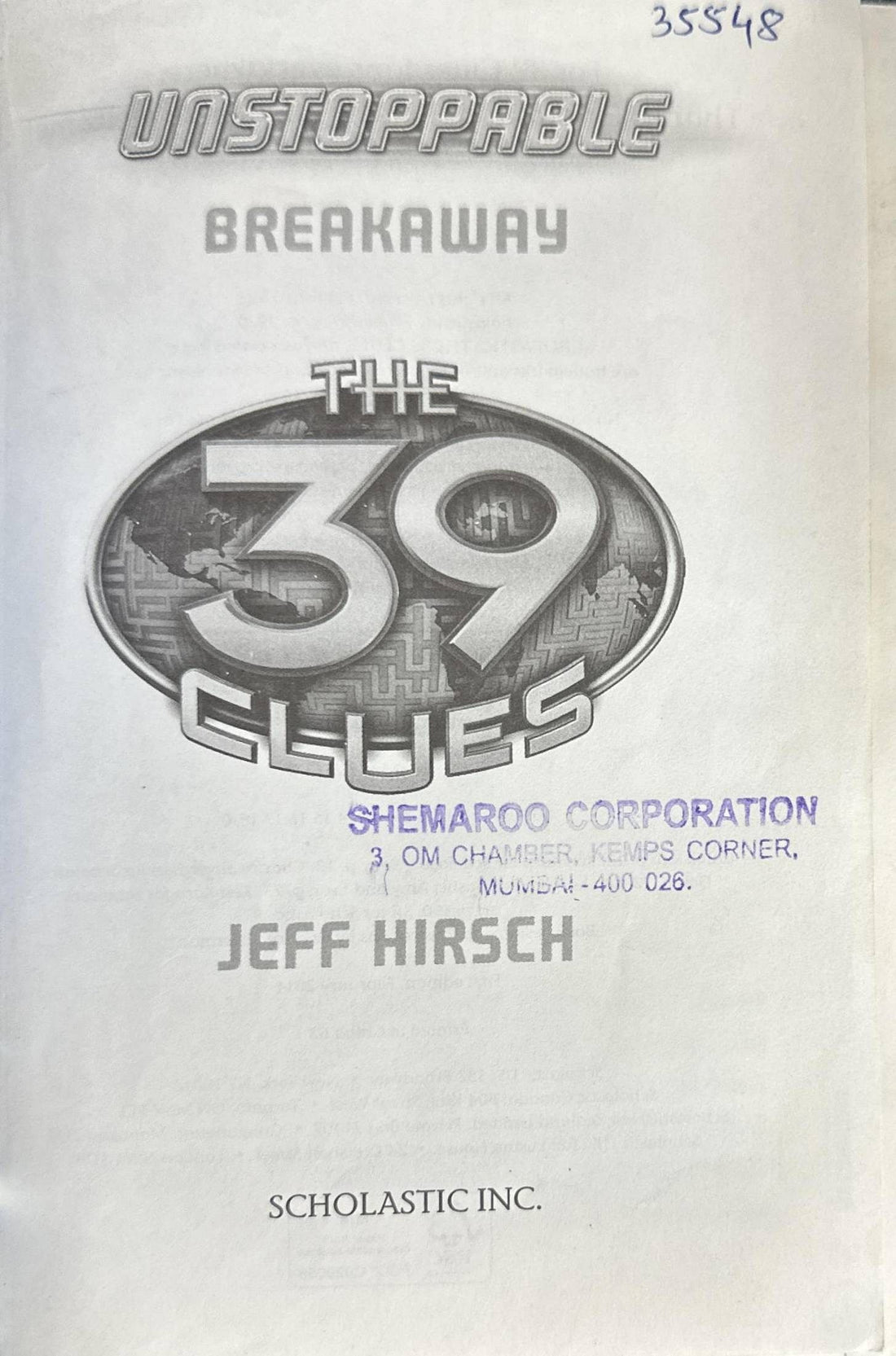 The 39 Clues Unstoppable #2 Breakaway