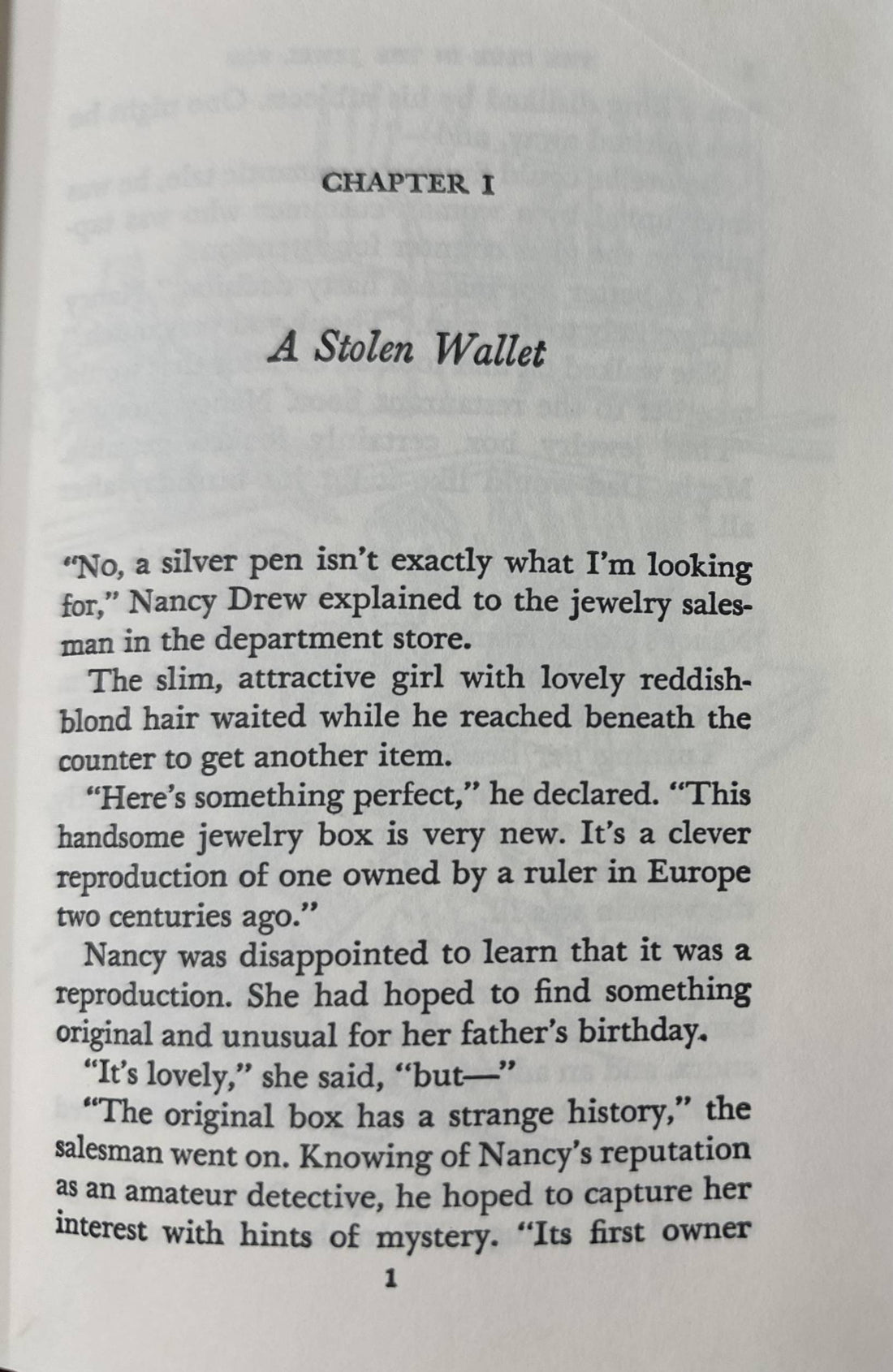 Nancy Drew Mystery Stories #20 The Clue in the Jewel Box