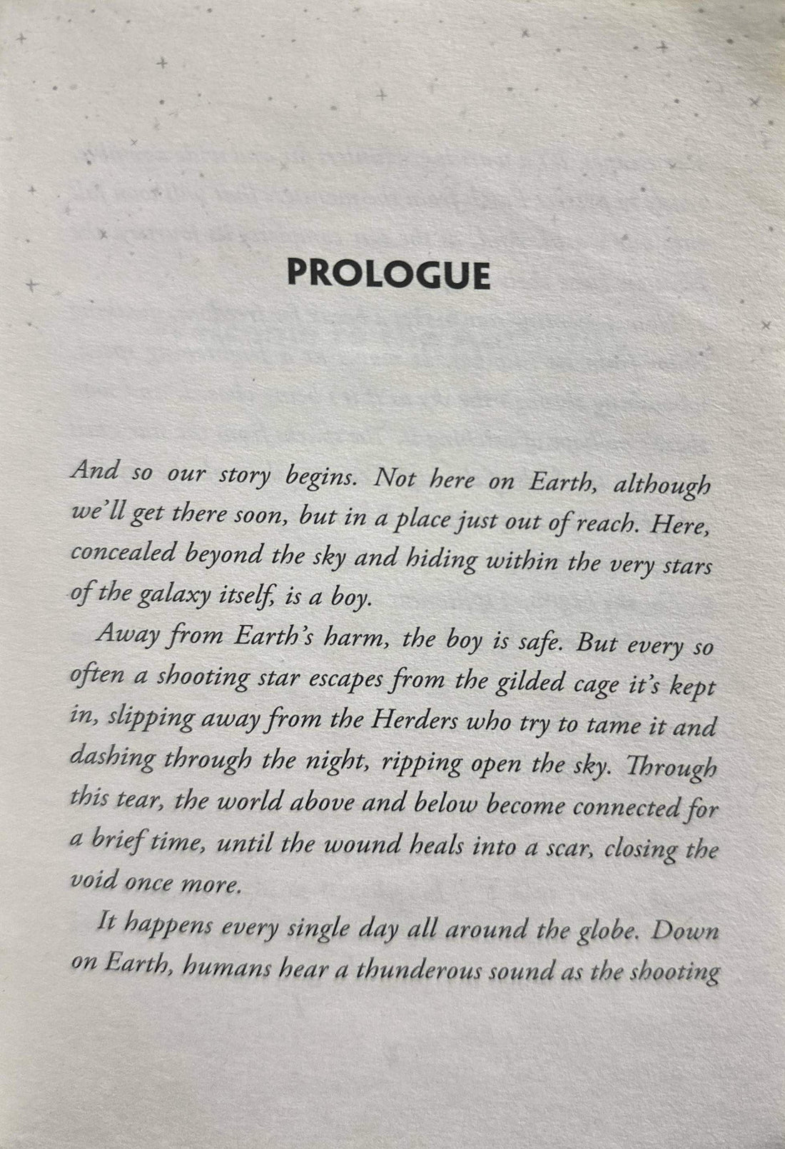 The Boy Who Fell From the Sky