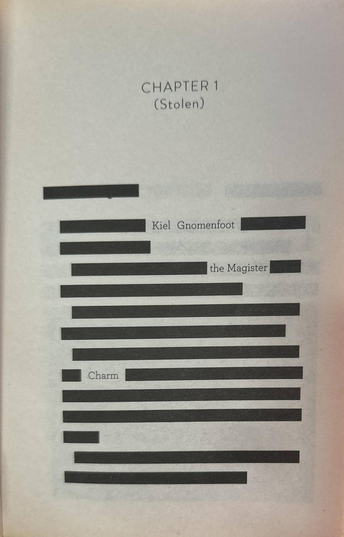 Story Thieves #2 The Stolen Chapters