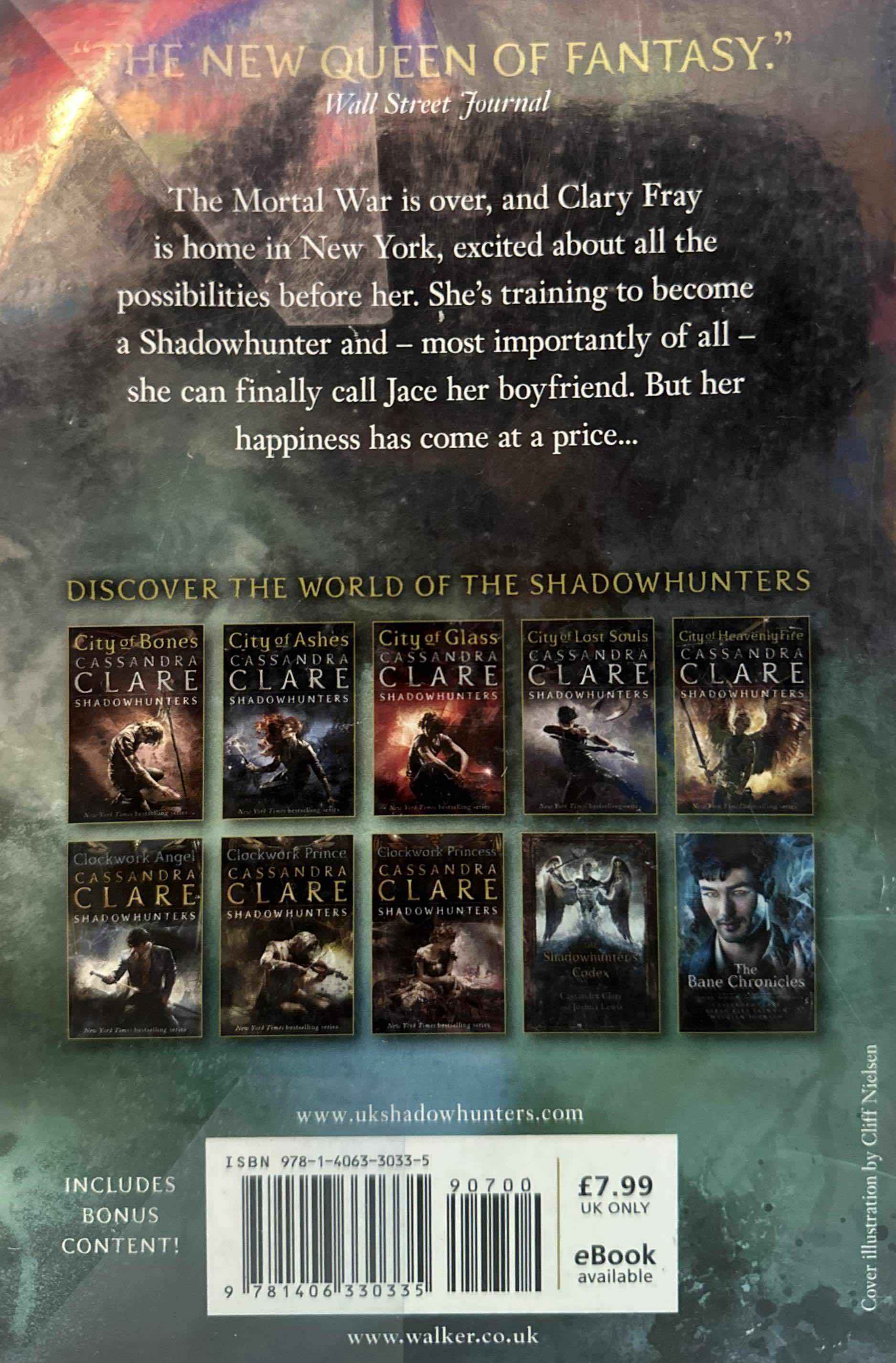 The Mortal Instruments #4 City of Fallen Angels