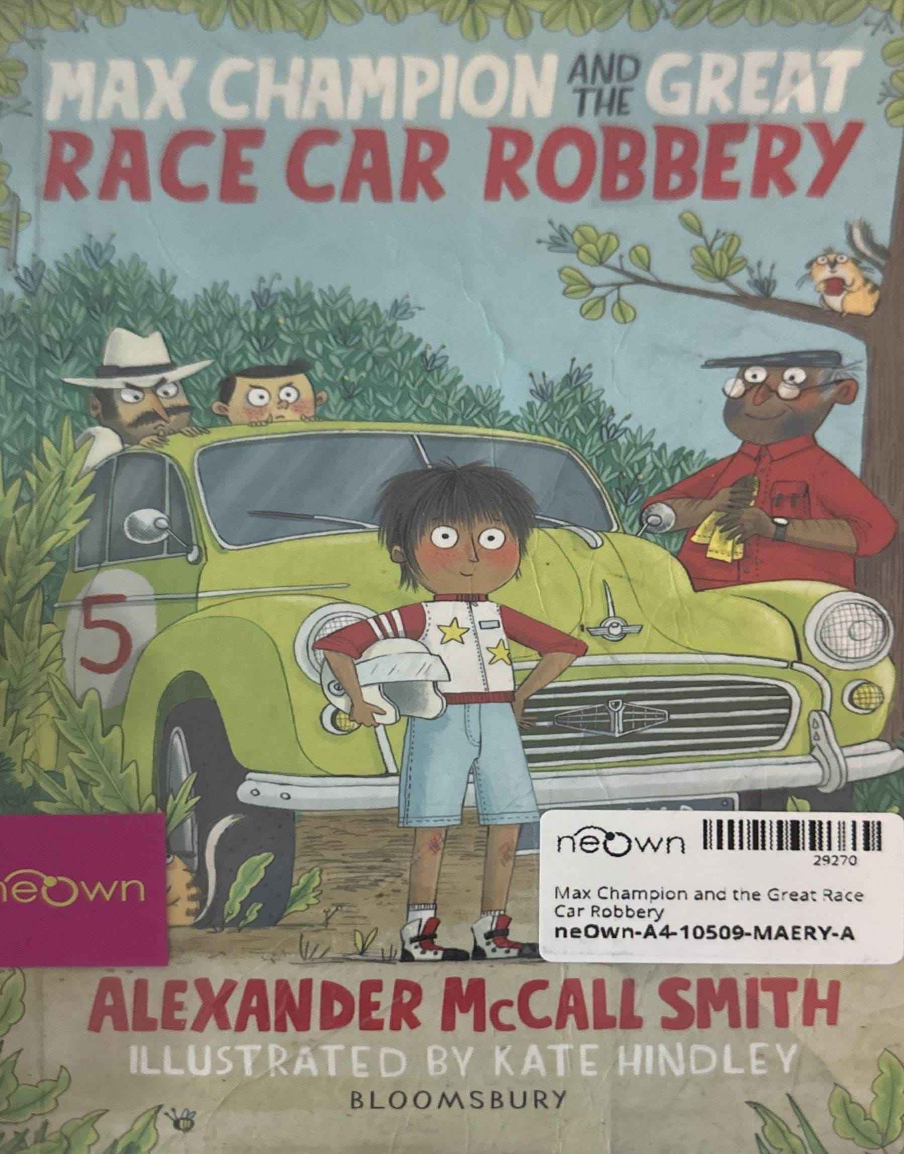 Max Champion and the Great Race Car Robbery