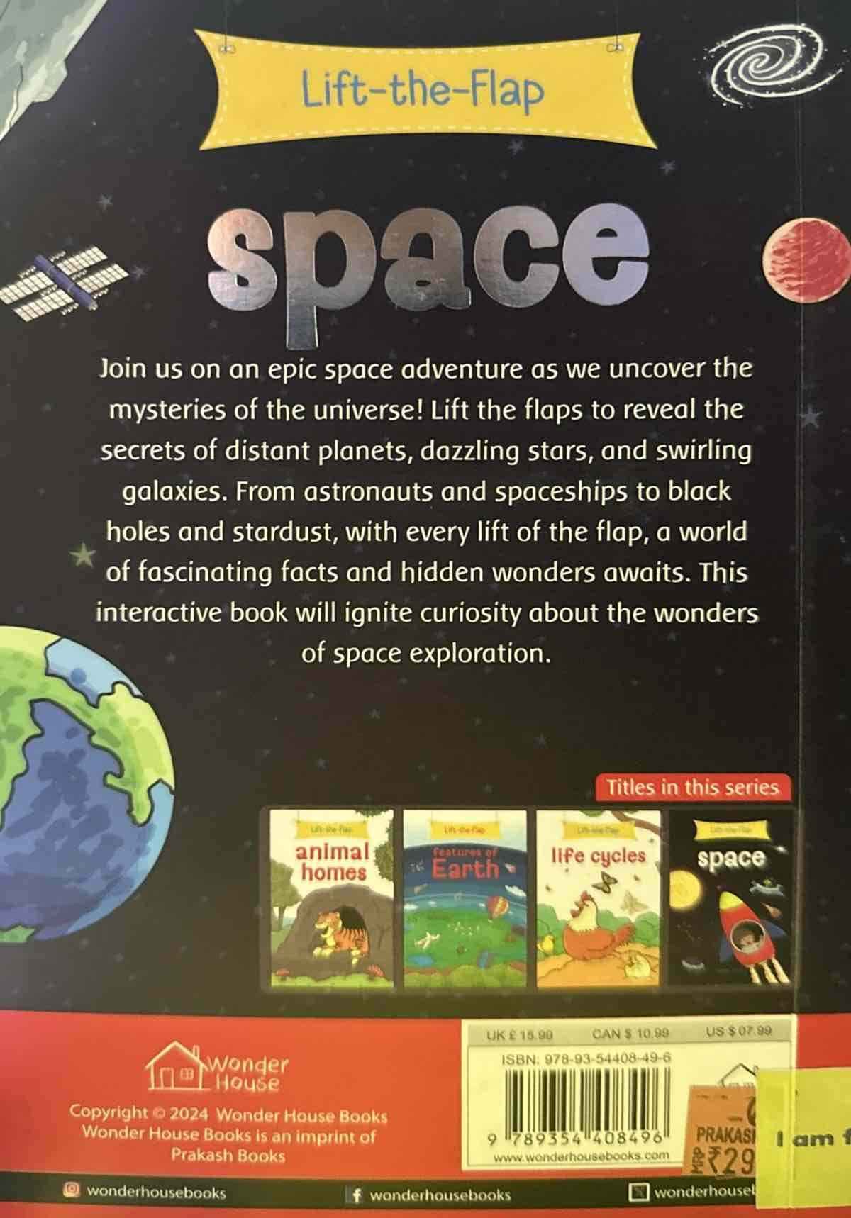 Lift-the-Flap: Space (Board Book)