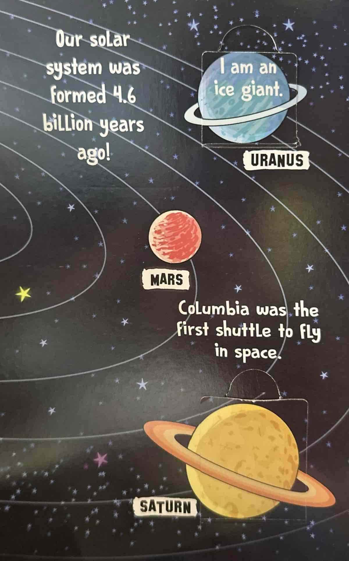 Lift-the-Flap: Space (Board Book)
