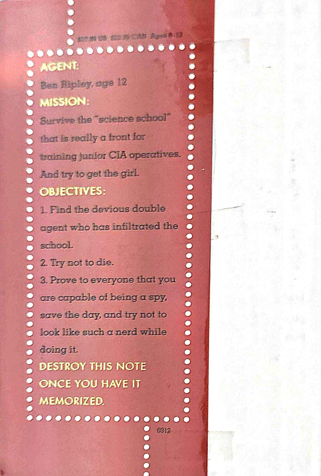 Spy School #1 Spy School