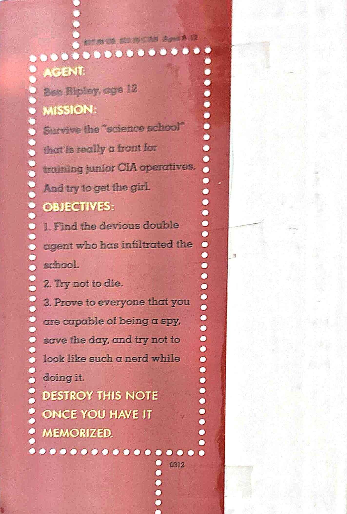 Spy School #1 Spy School