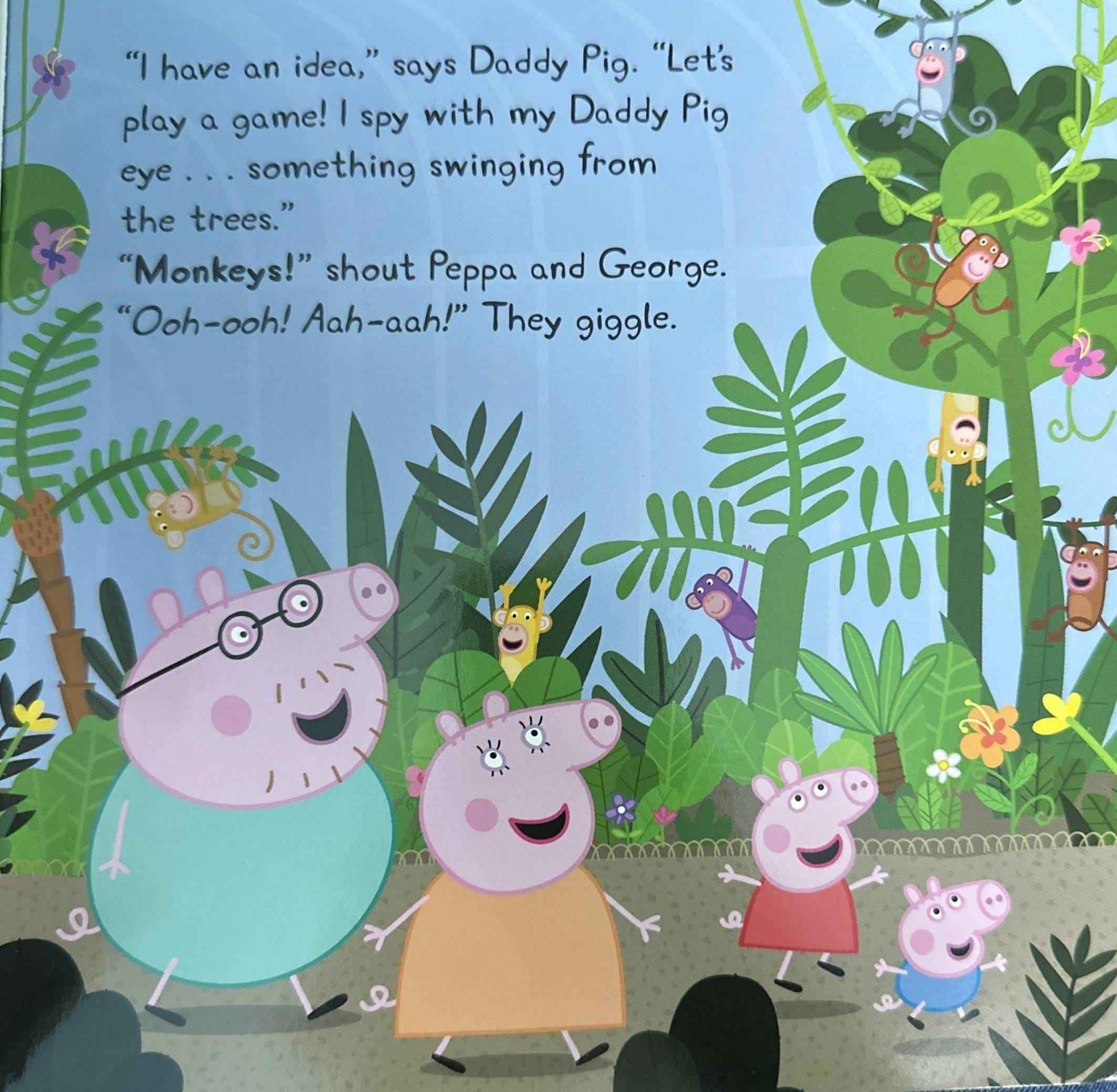 Peppa Pig: I-Spy at the Zoo: Tabbed Board Book