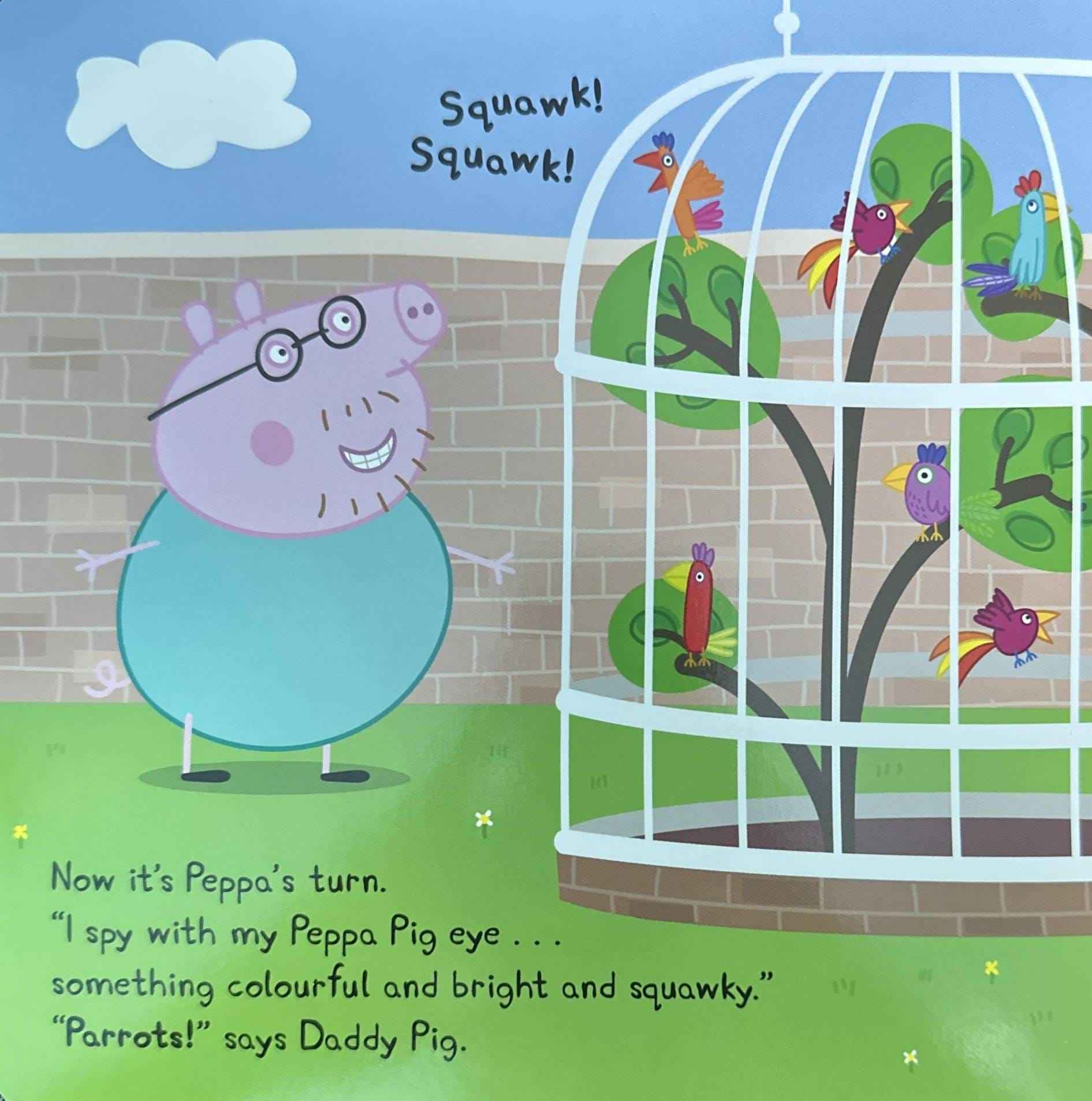 Peppa Pig: I-Spy at the Zoo: Tabbed Board Book