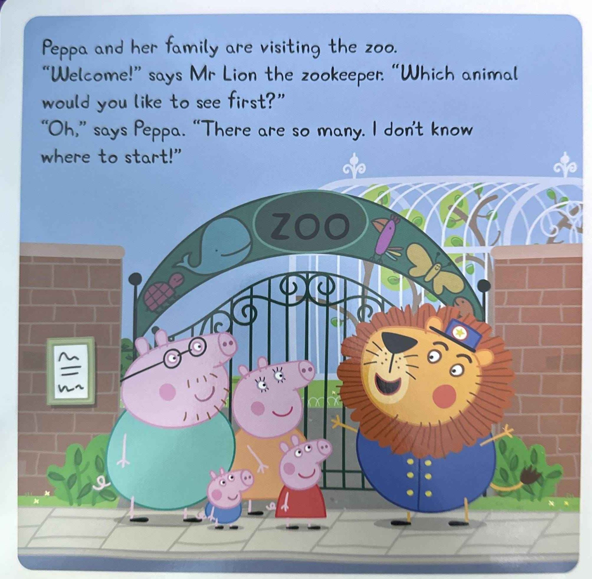 Peppa Pig: I-Spy at the Zoo: Tabbed Board Book