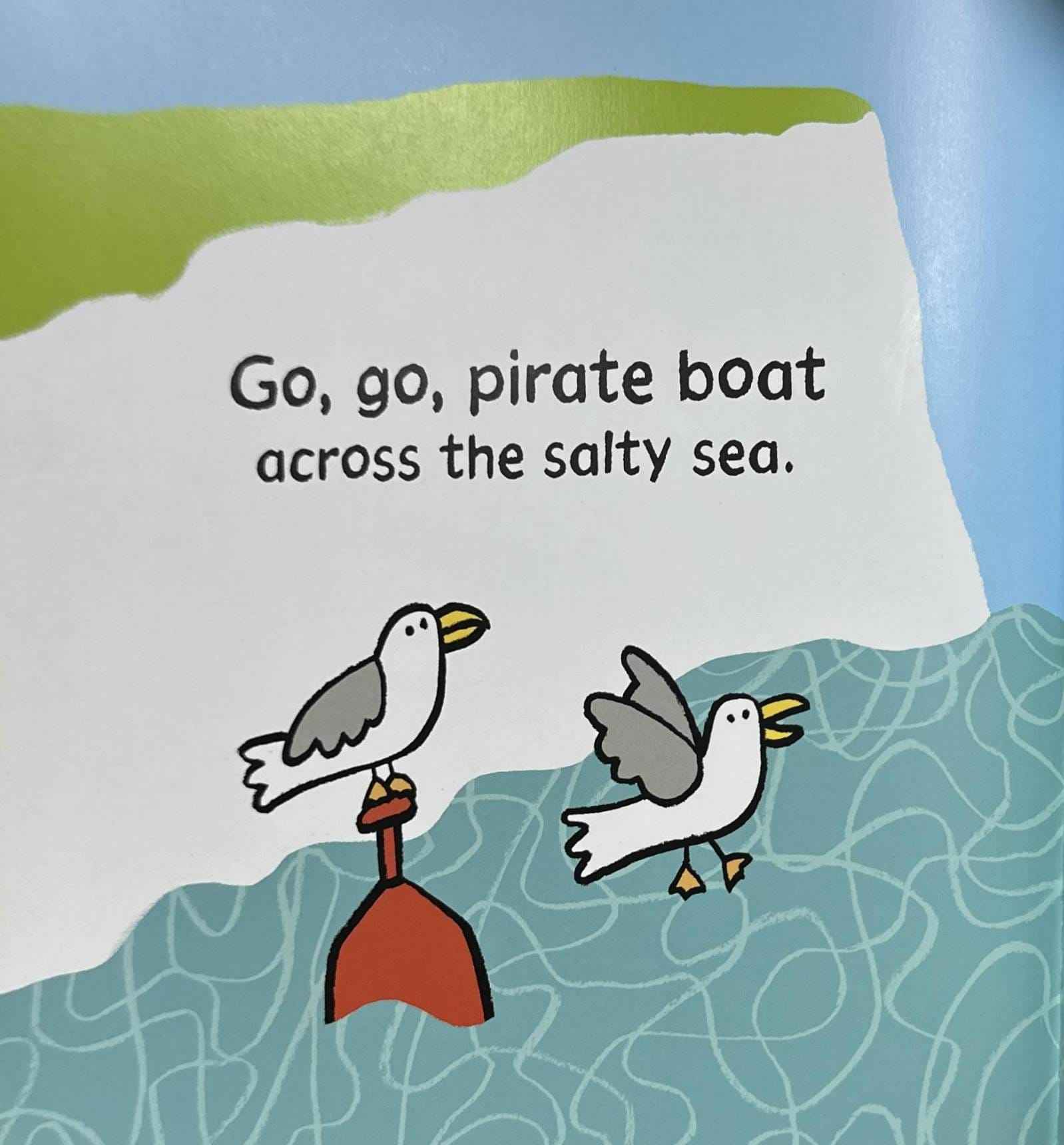 Go, Go, Pirate Boat (Paperback)